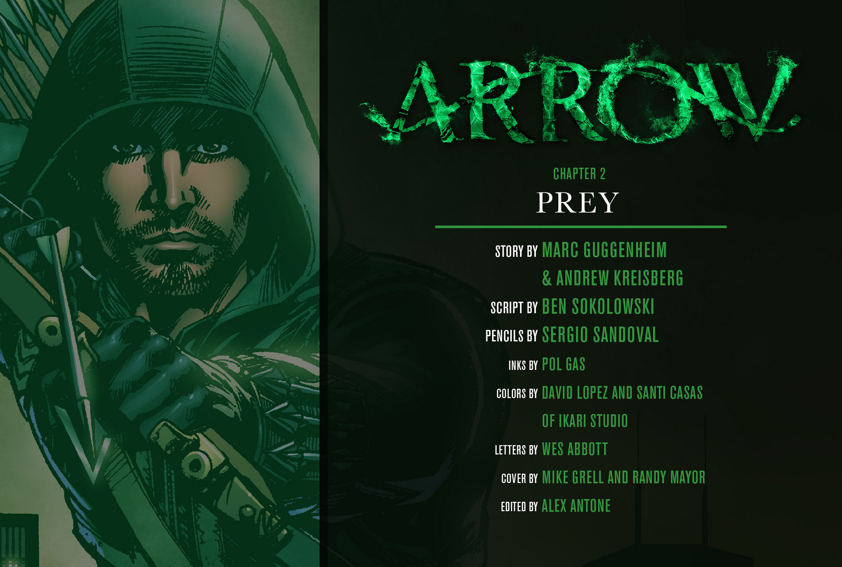 Read online Arrow [II] comic -  Issue #2 - 2