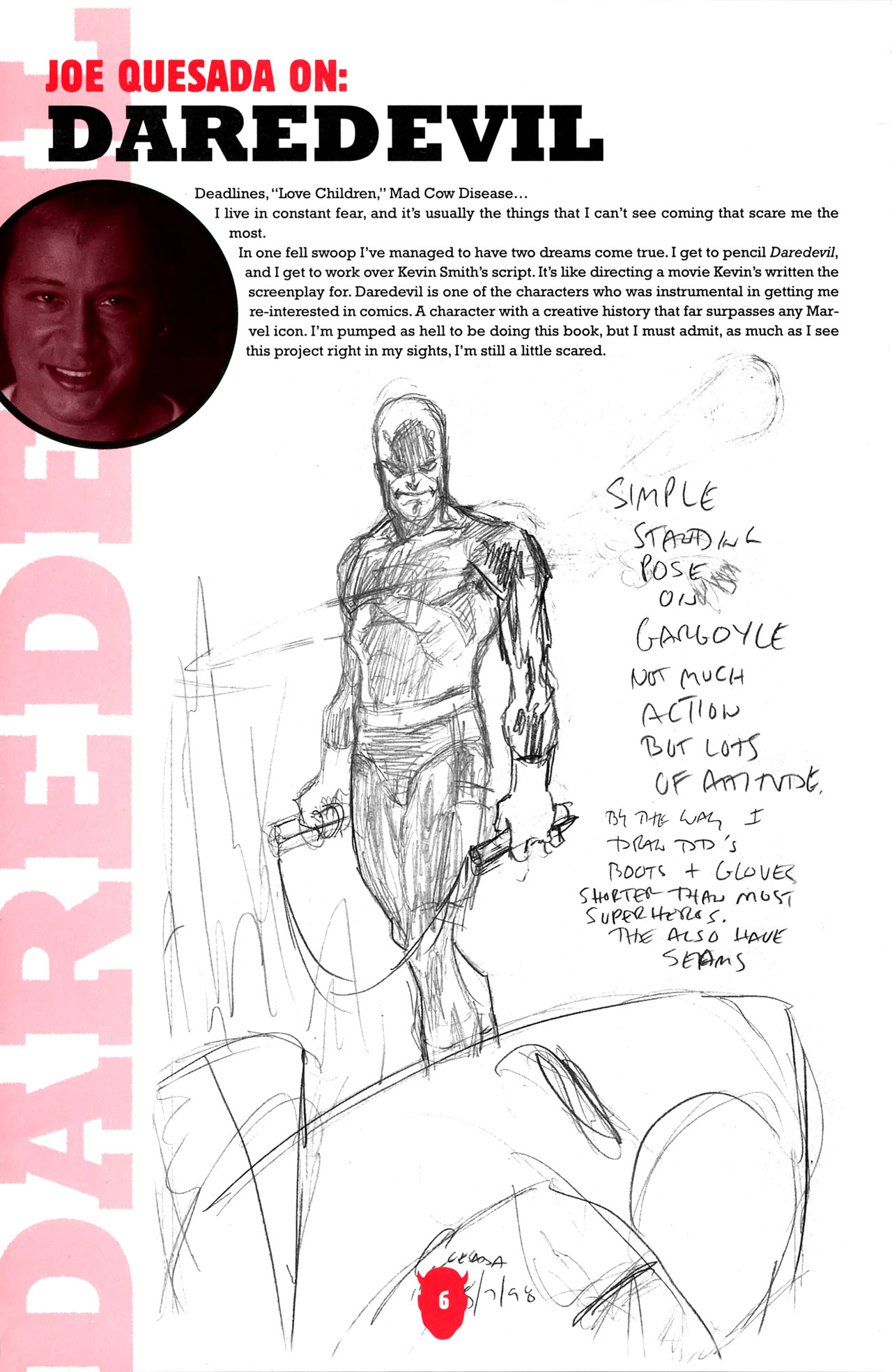 Read online Marvel Knights Sketchbook comic -  Issue # Full - 8