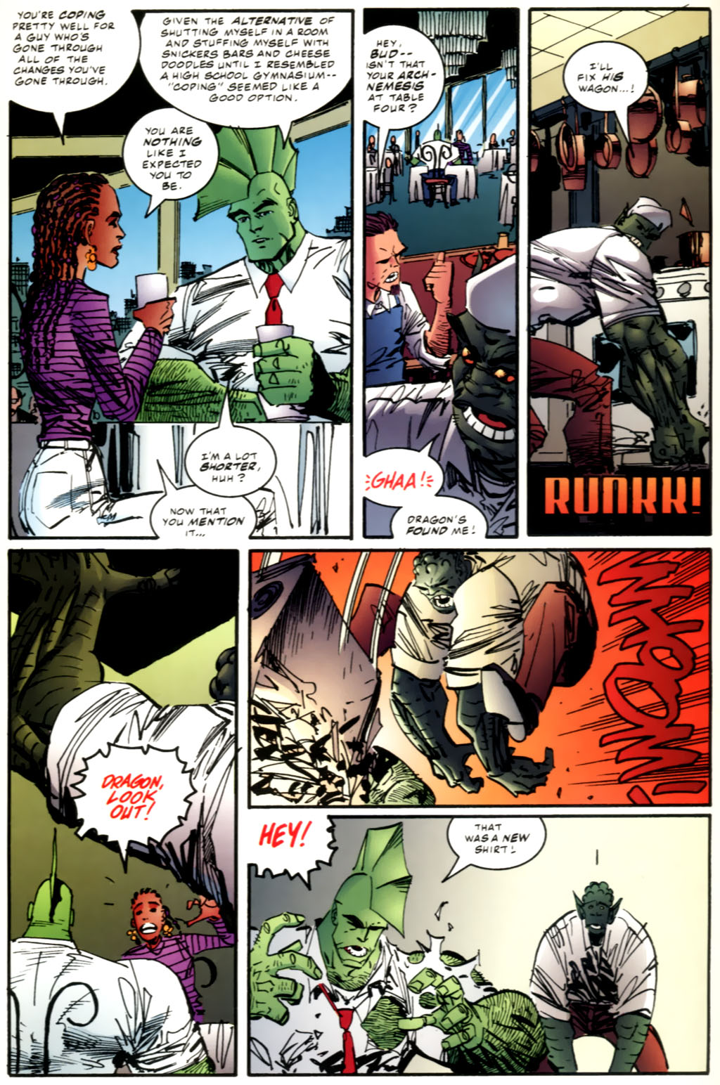 Read online The Savage Dragon (1993) comic -  Issue #64 - 14
