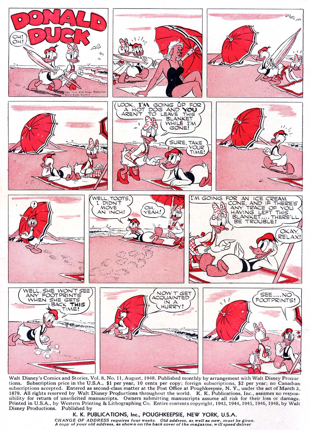 Read online Walt Disney's Comics and Stories comic -  Issue #95 - 2