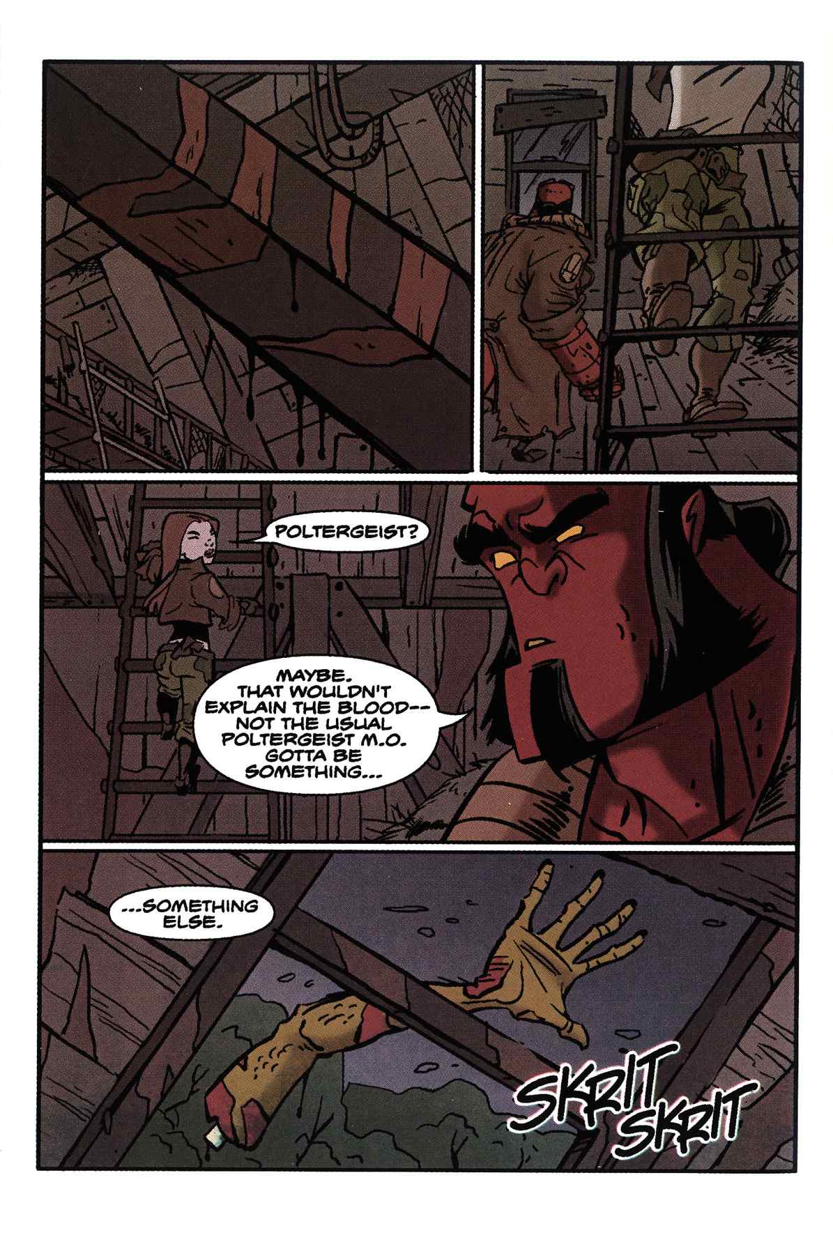 Read online Hellboy Animated: Phantom Limbs comic -  Issue # Full - 10