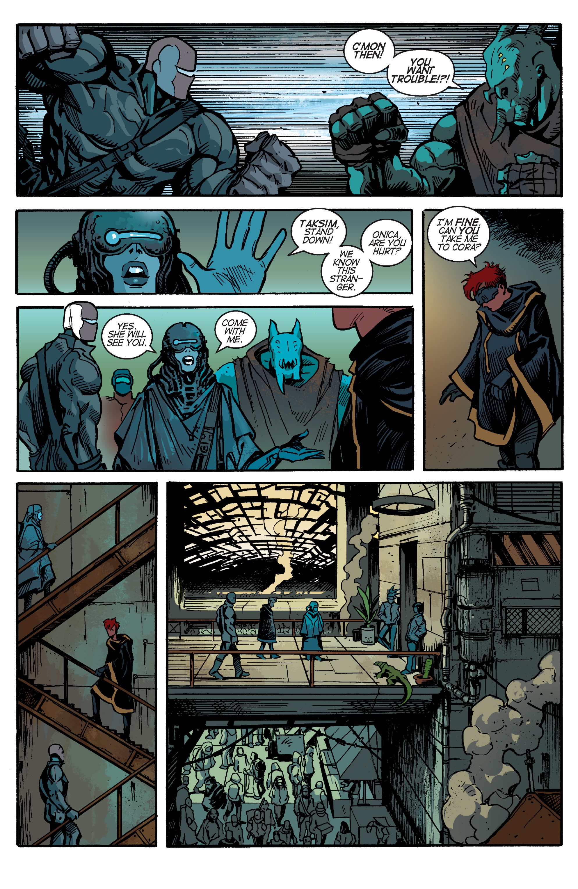 Read online Planetoid Praxis comic -  Issue #4 - 5