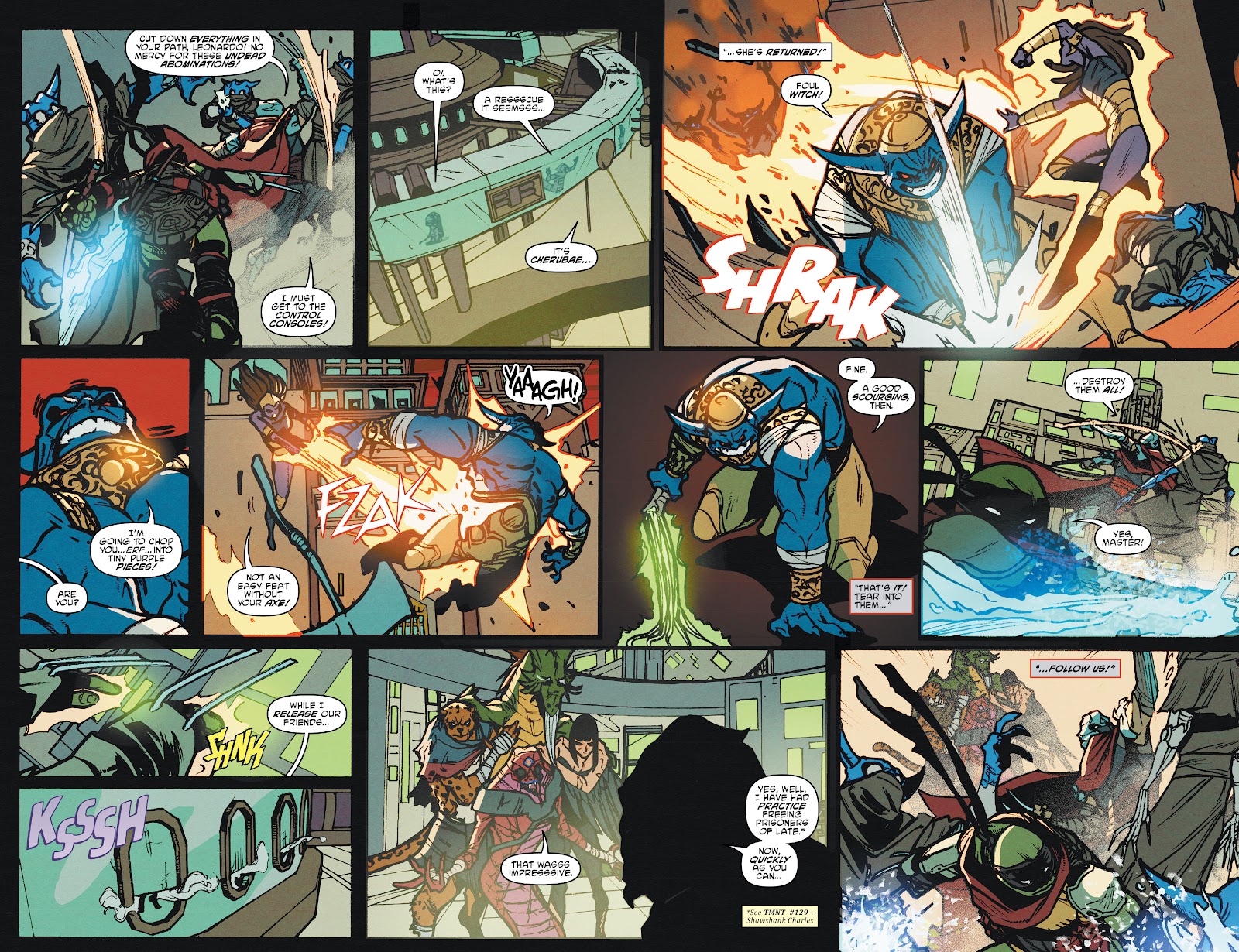 Teenage Mutant Ninja Turtles: The Armageddon Game issue 4 - Page 22