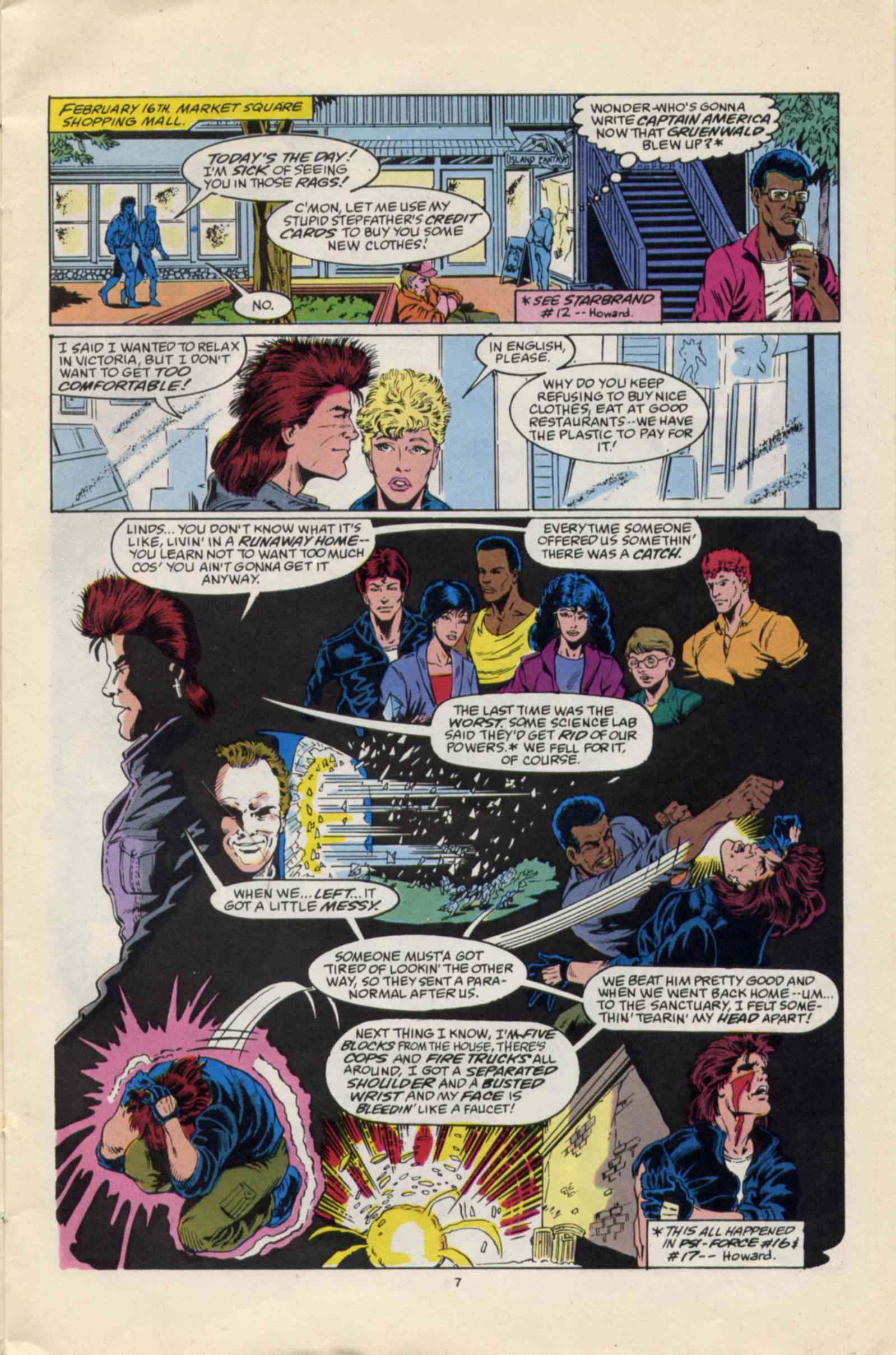 Read online Psi-Force comic -  Issue #20 - 9
