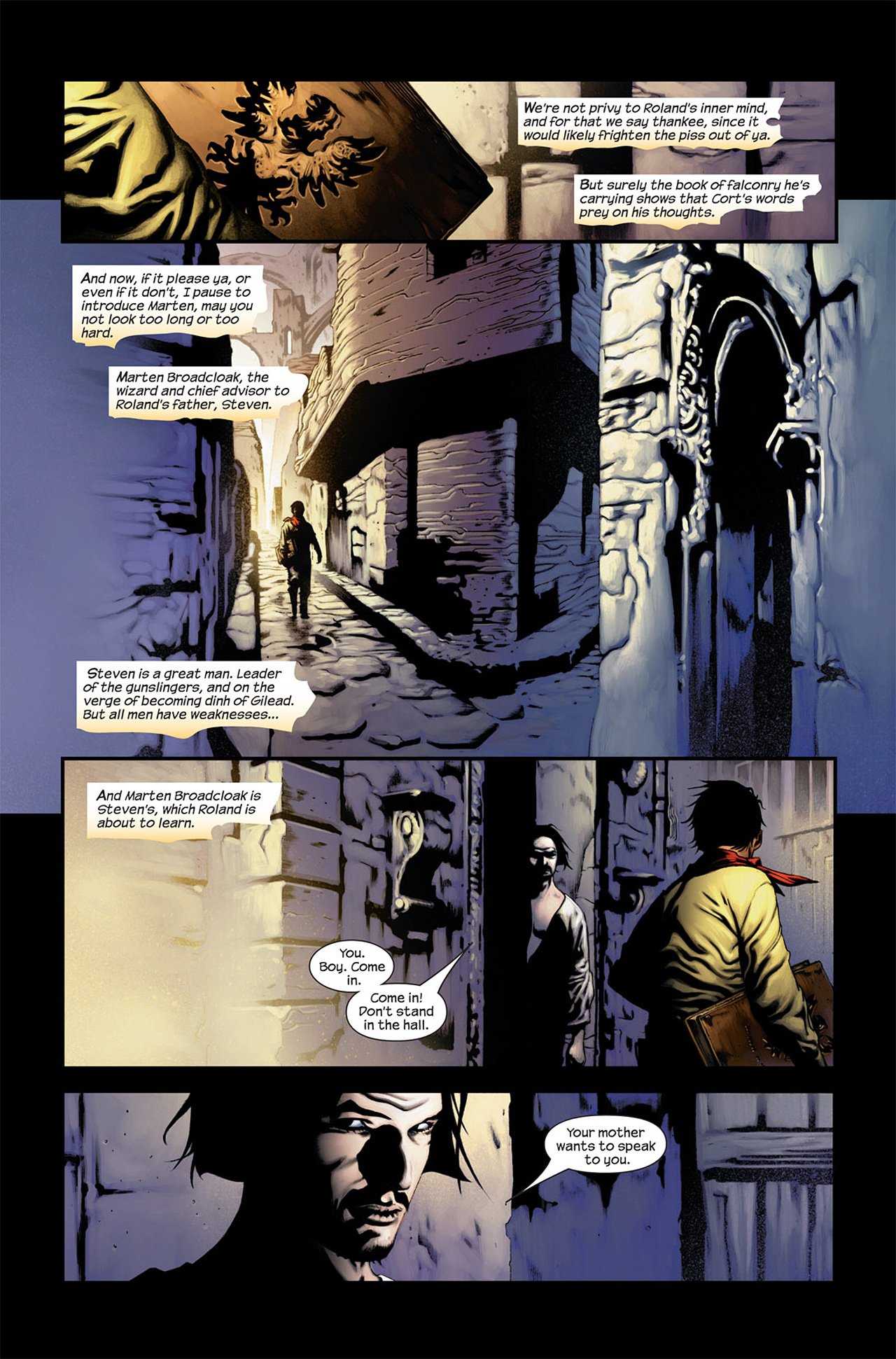 Read online Dark Tower: The Gunslinger Born comic -  Issue #1 - 12