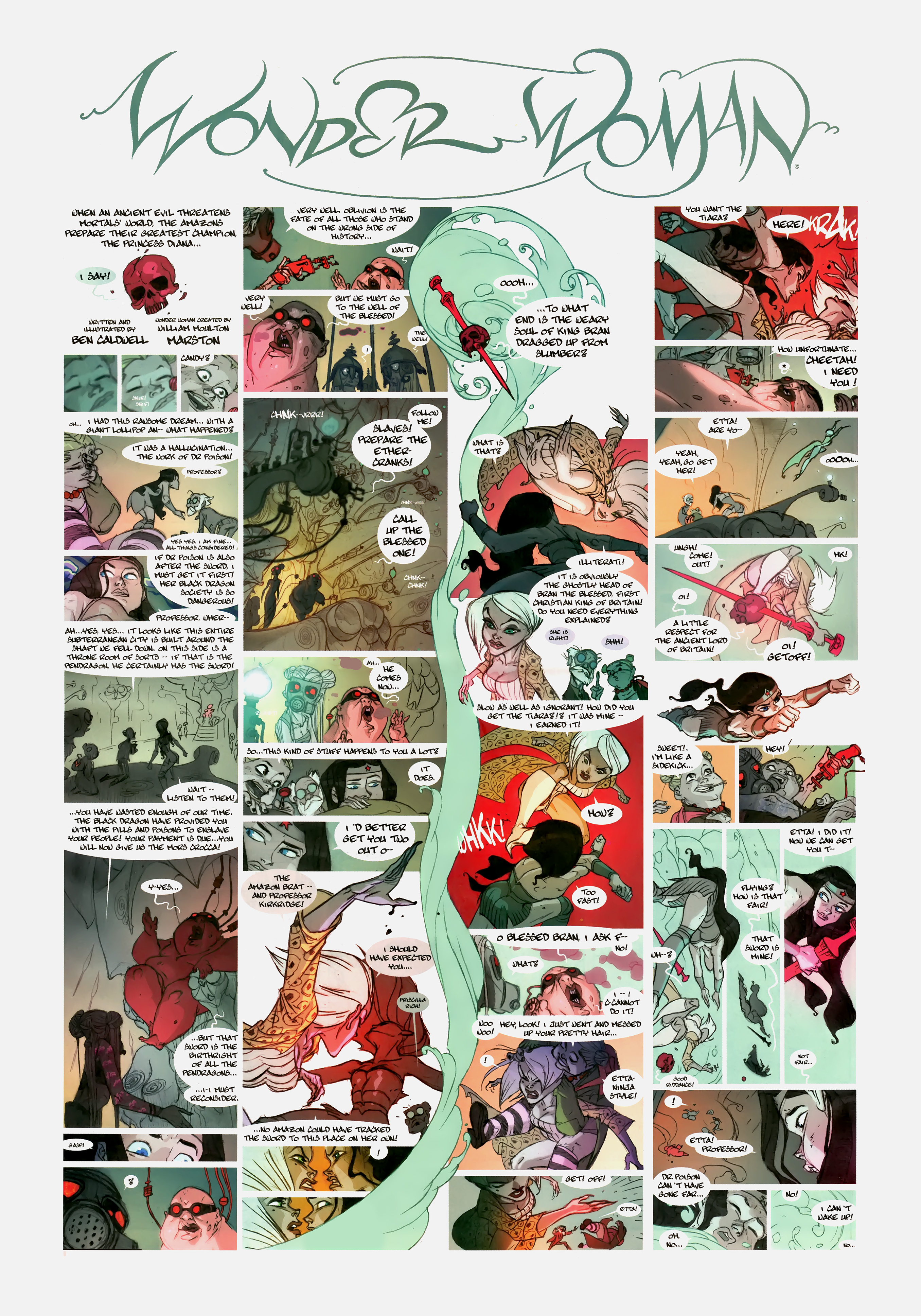 Read online Wednesday Comics comic -  Issue #7 - 12