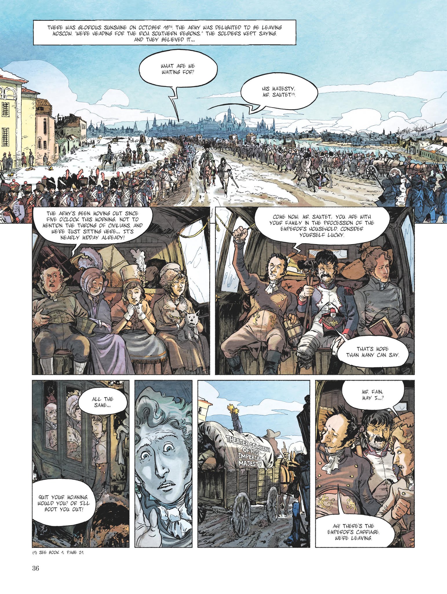 Read online Berezina comic -  Issue #2 - 34
