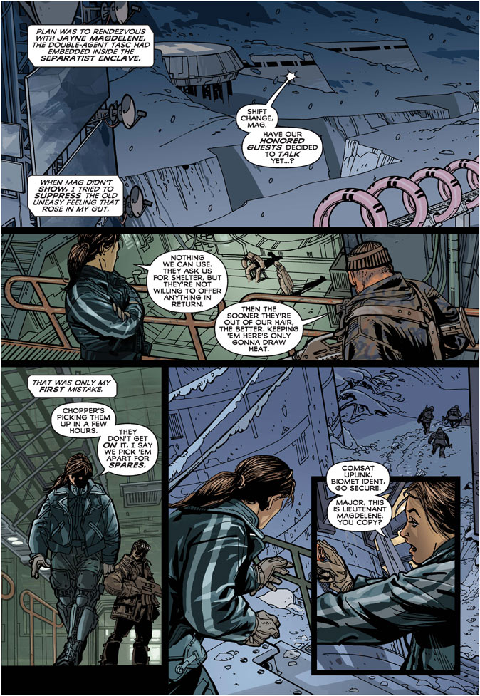 Read online Bionic Commando Chain of Command comic -  Issue # Full - 11