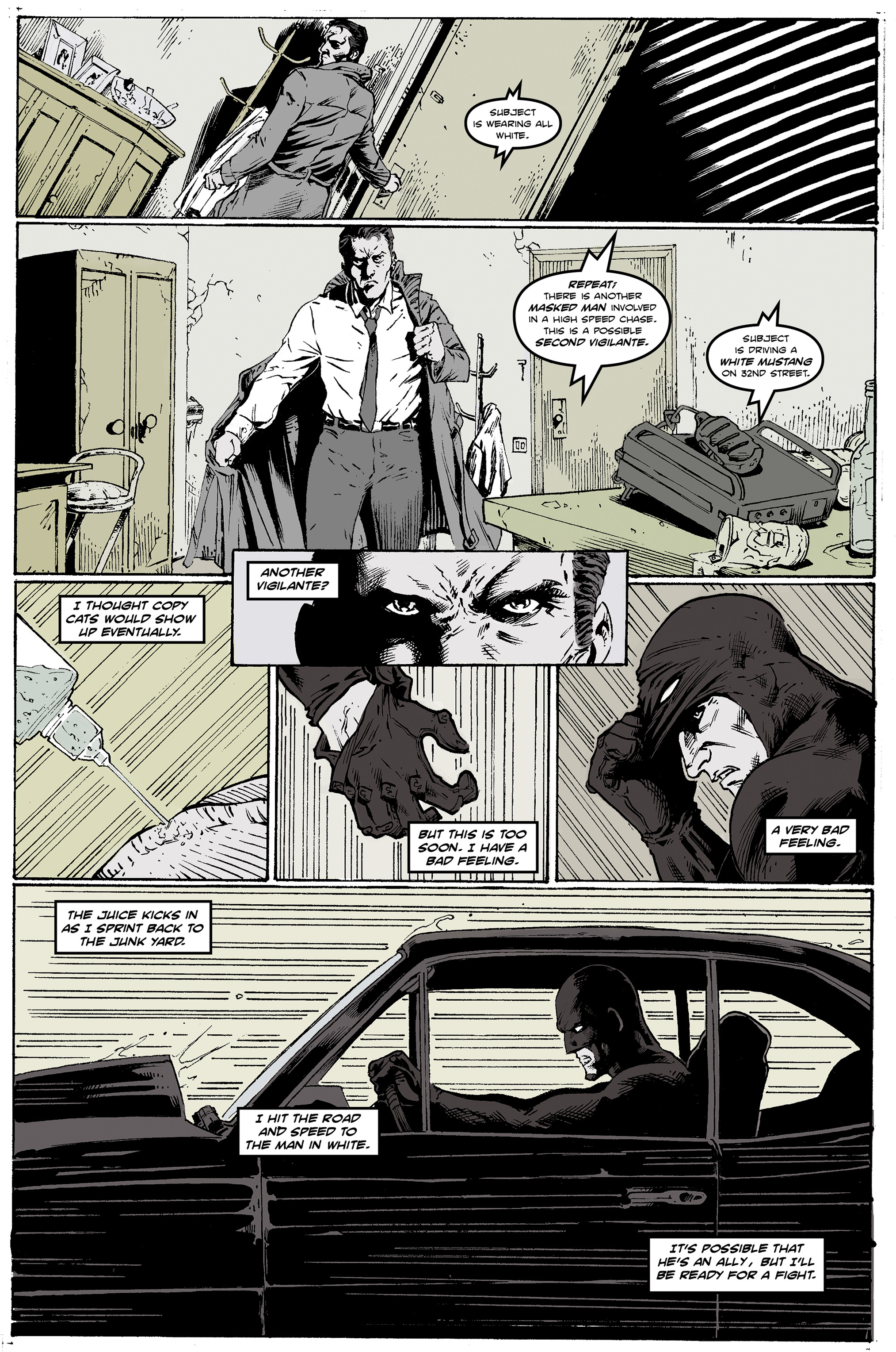 Read online Moros: A Hard Boiled Hero comic -  Issue #2 - 17