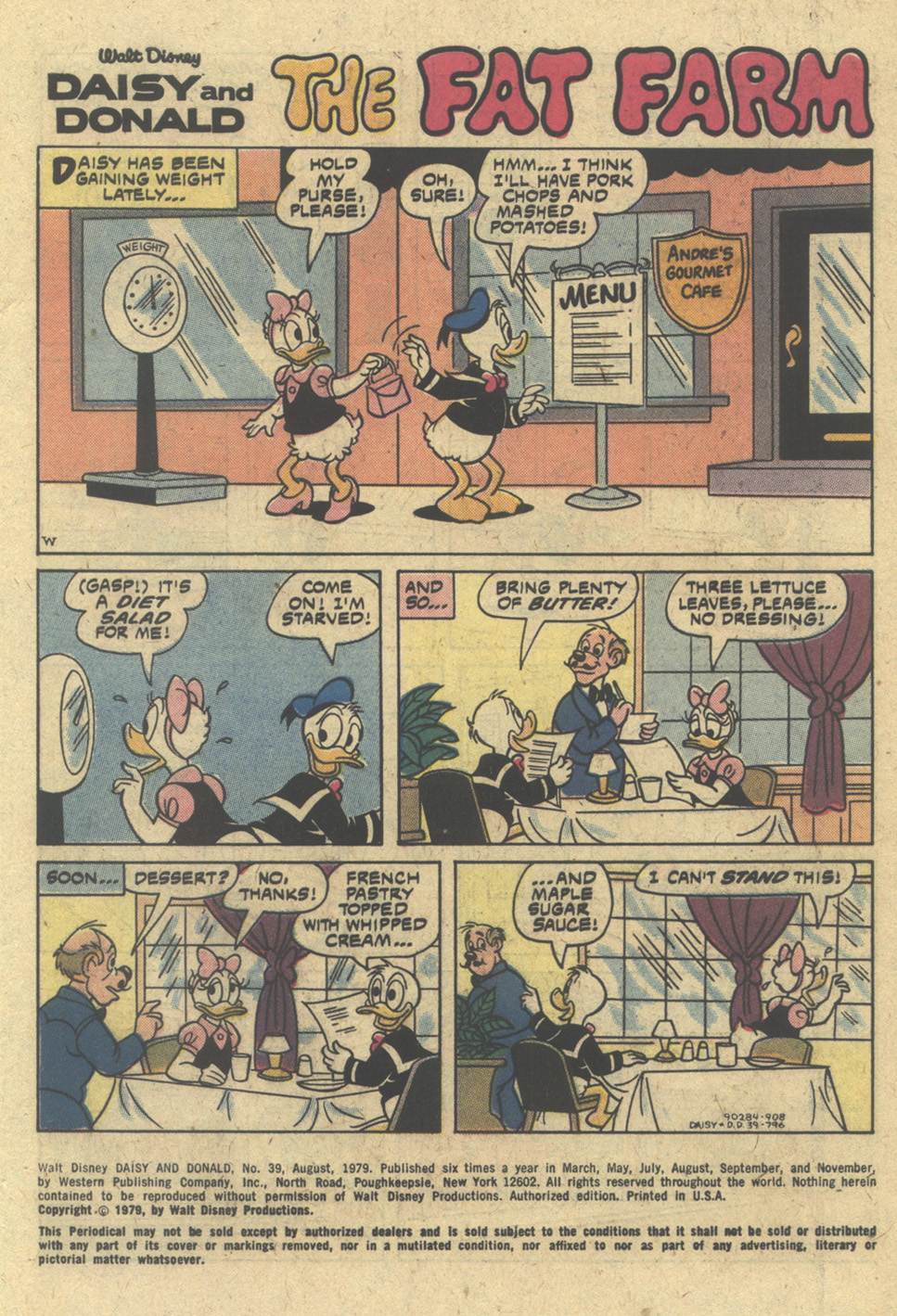 Read online Walt Disney Daisy and Donald comic -  Issue #39 - 3