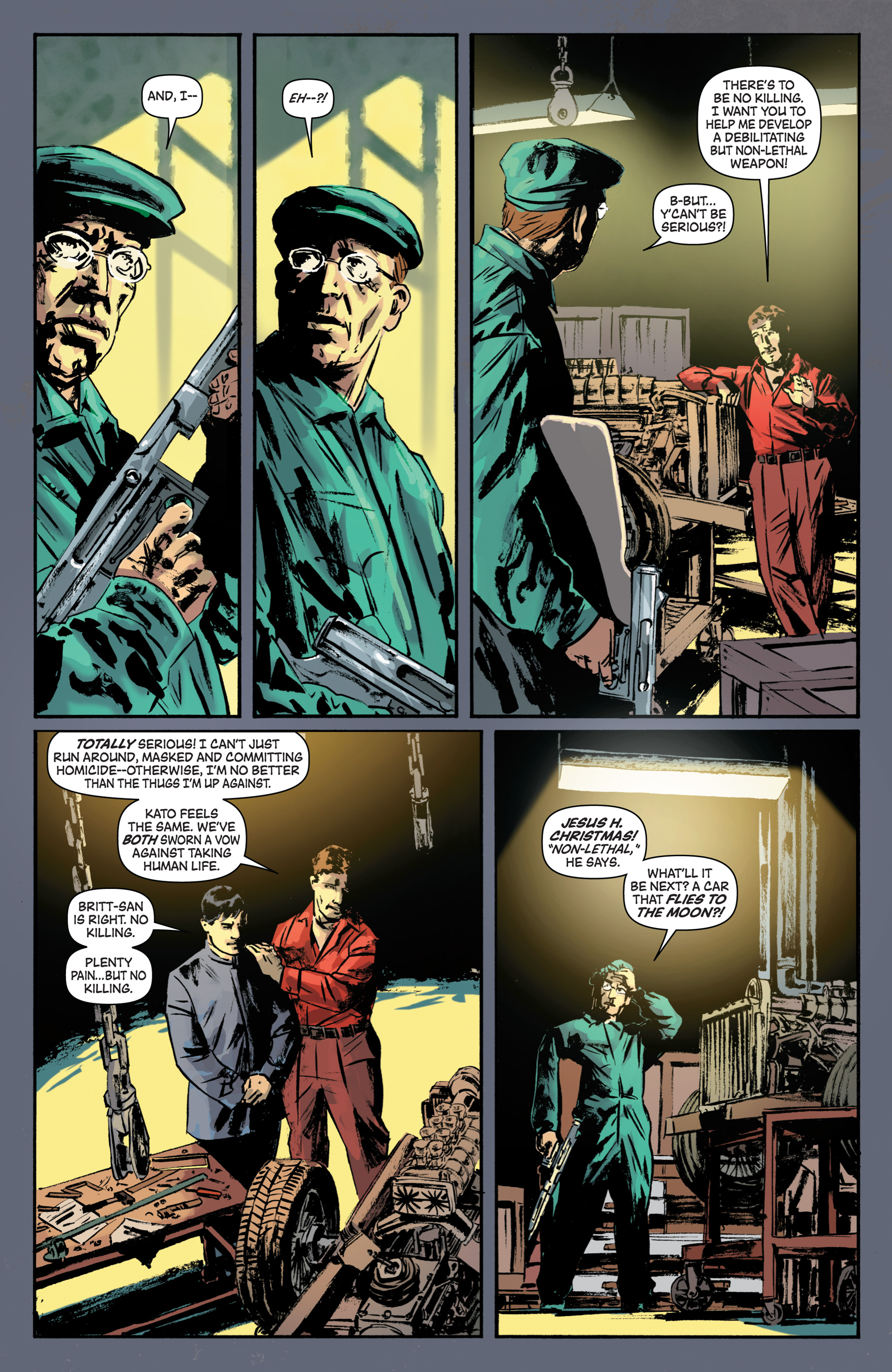 Read online Green Hornet: Year One comic -  Issue #8 - 14