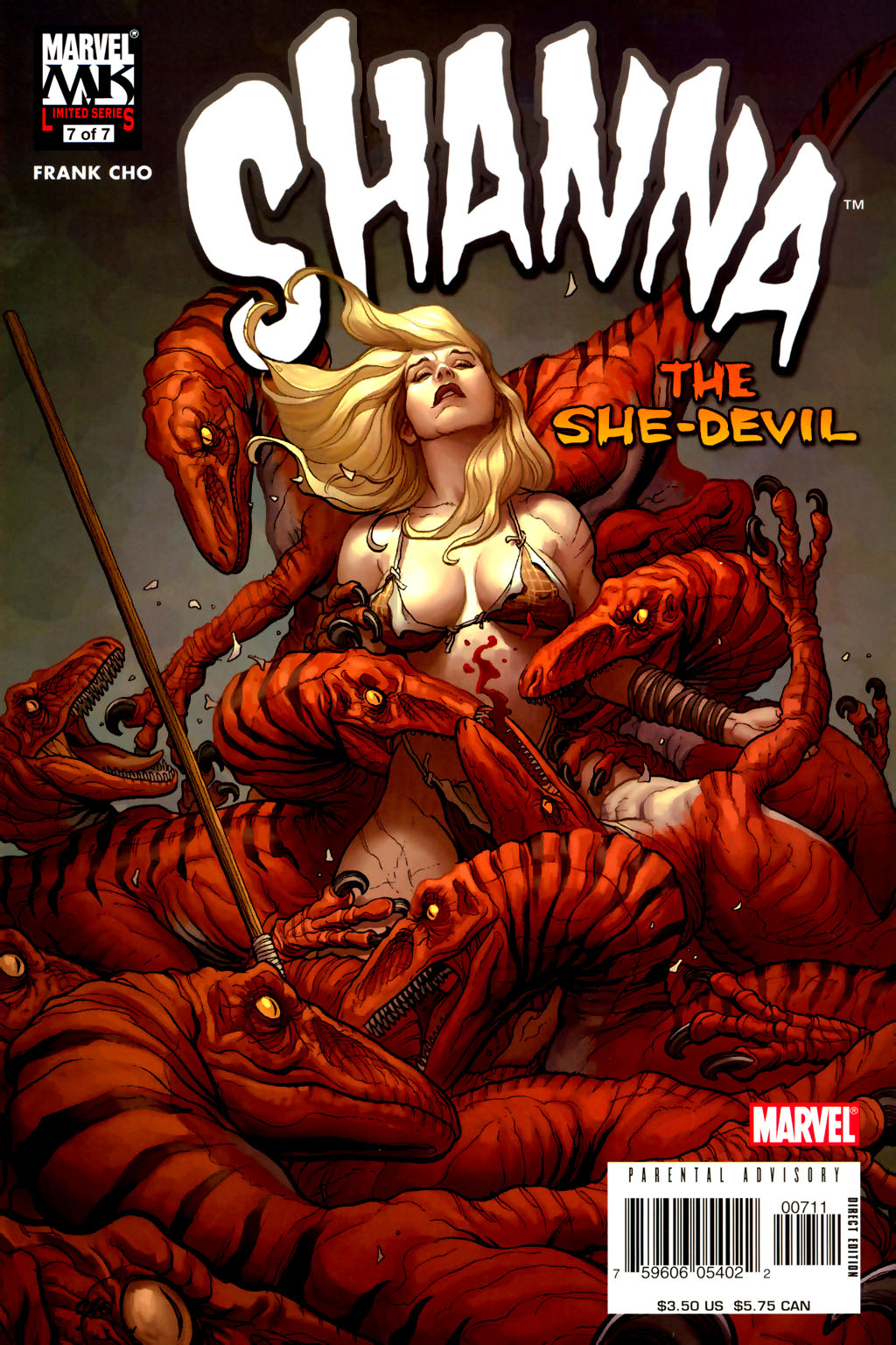 Read online Shanna, the She-Devil (2005) comic -  Issue #7 - 1