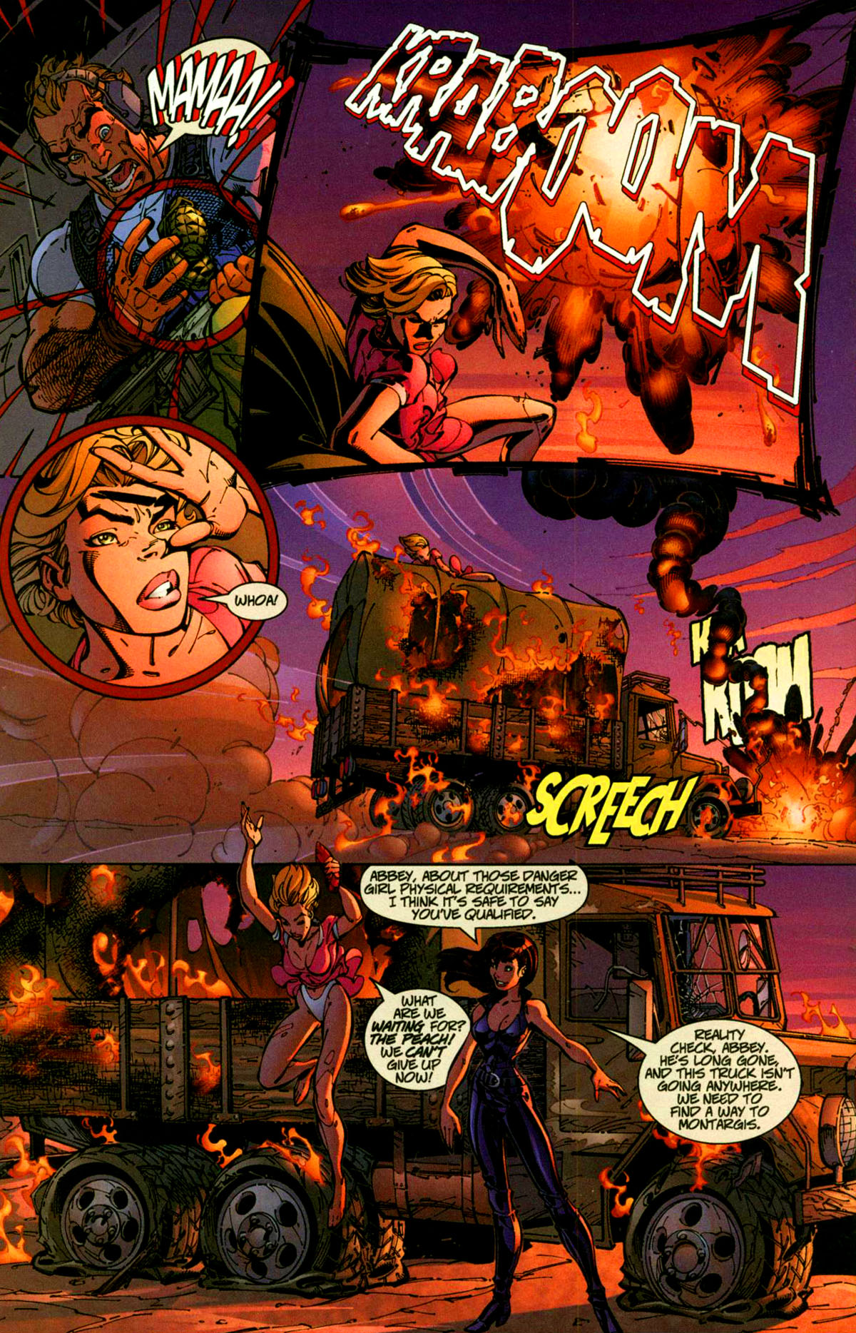Read online Danger Girl (1998) comic -  Issue #2 - 10