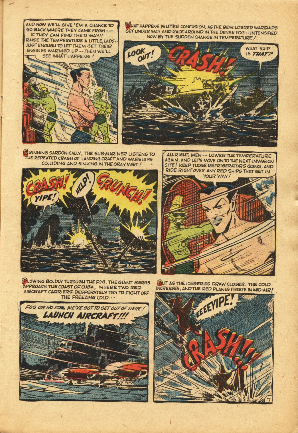 Read online Sub-Mariner Comics comic -  Issue #42 - 8