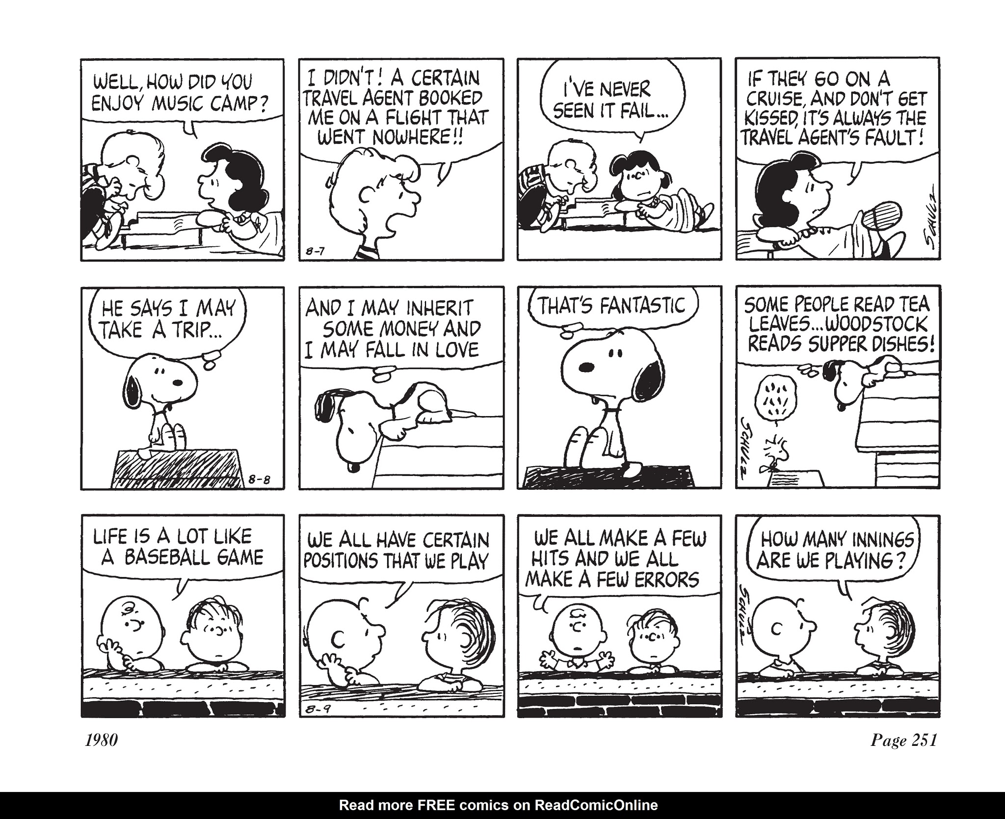 Read online The Complete Peanuts comic -  Issue # TPB 15 - 265