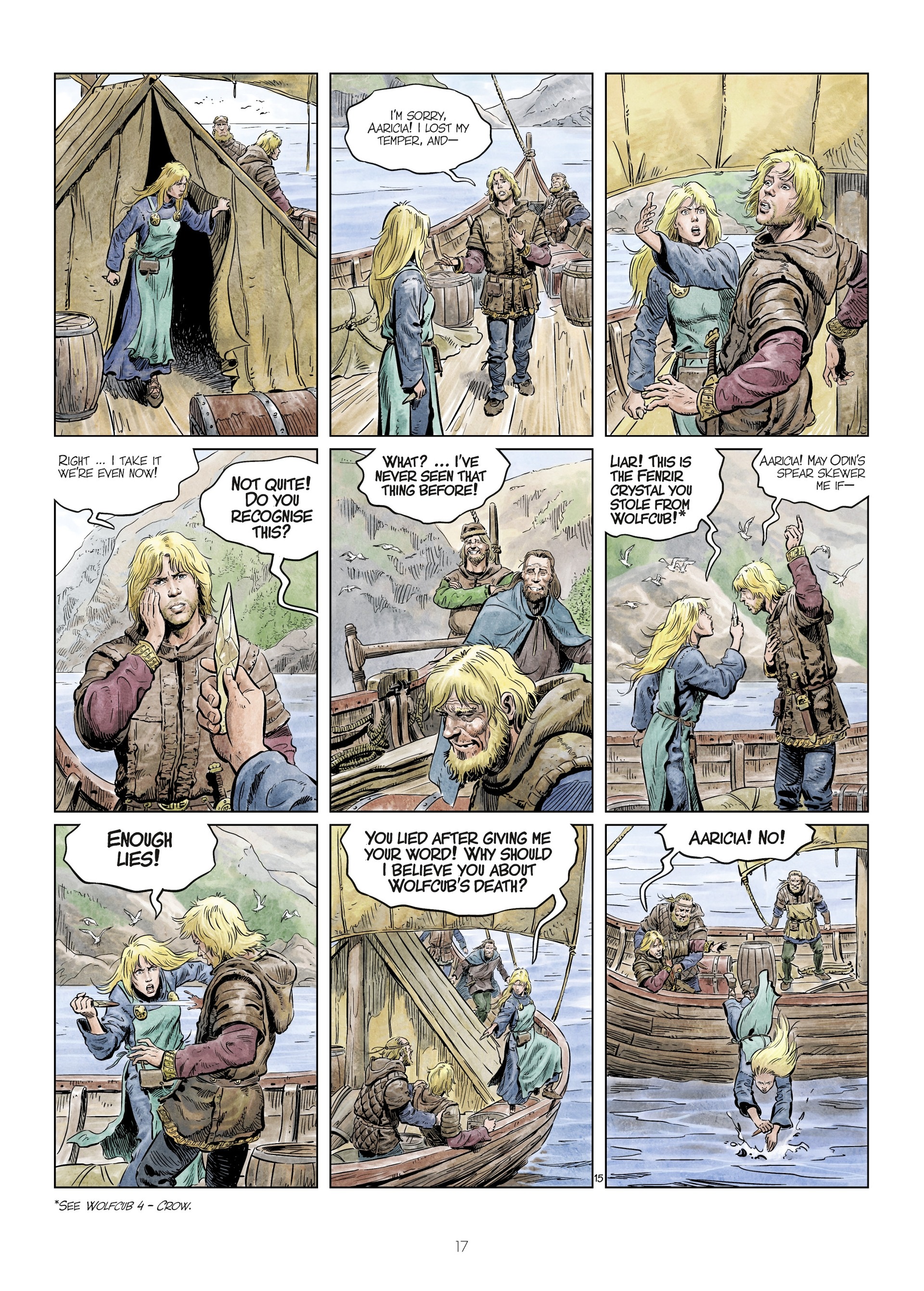 Read online The World of Thorgal: Wolfcub comic -  Issue #5 - 19
