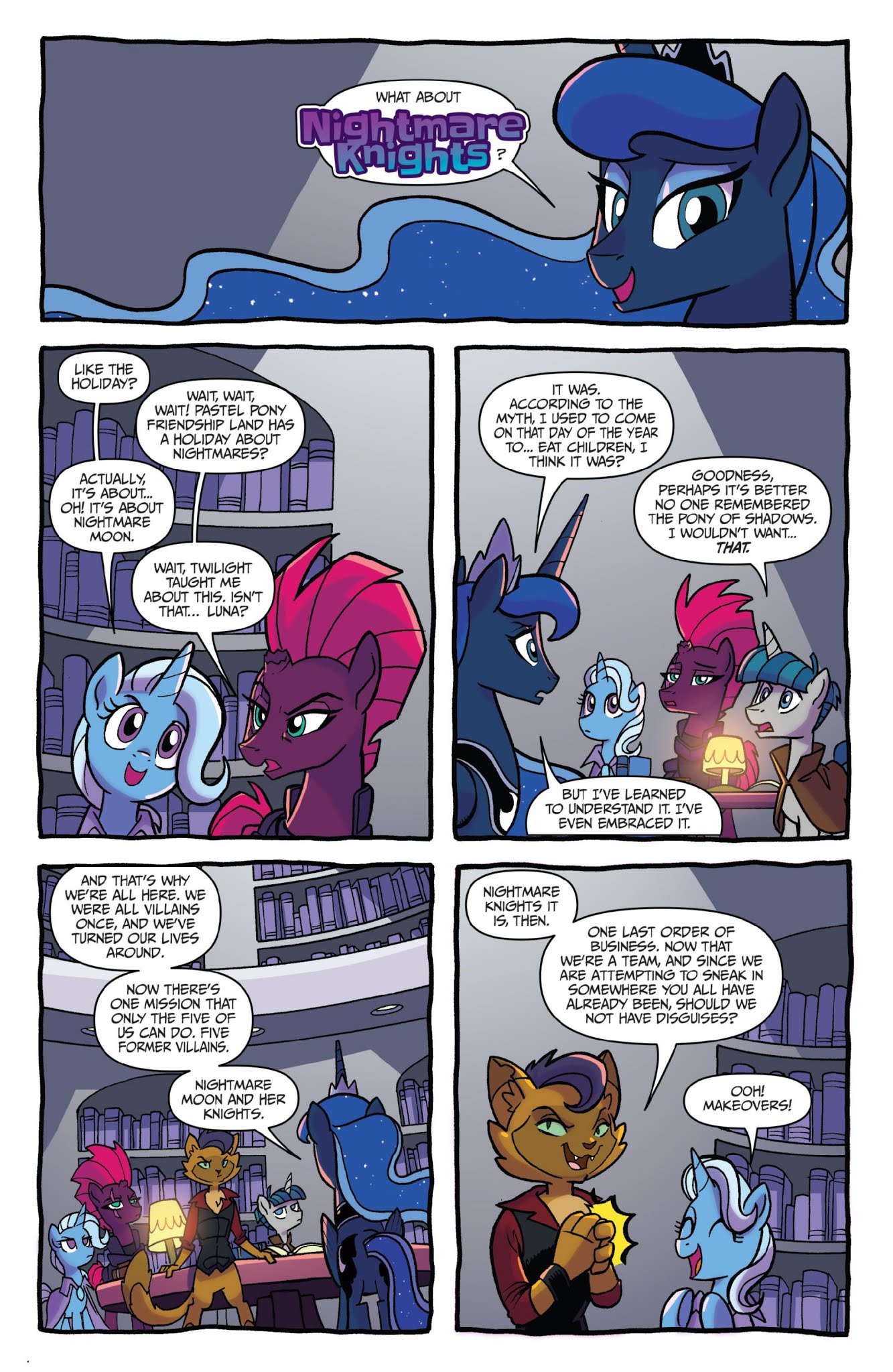 Read online My Little Pony: Nightmare Knights comic -  Issue #2 - 20