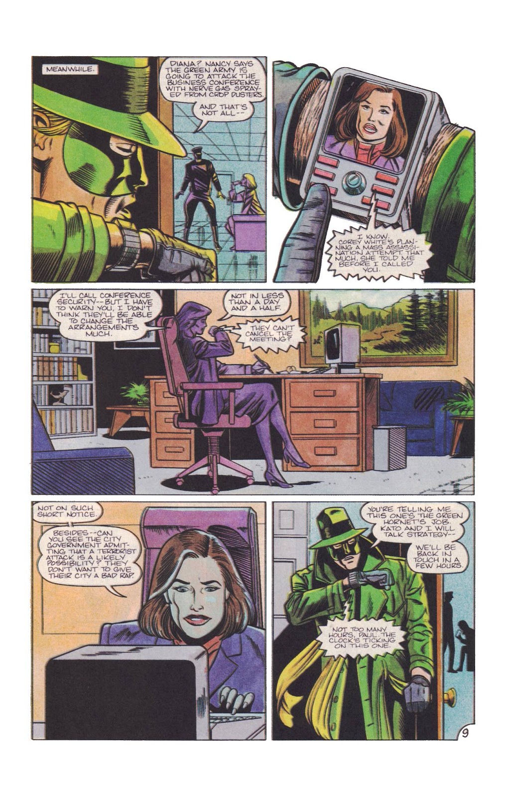 The Green Hornet (1989) issue 14 - Page 10