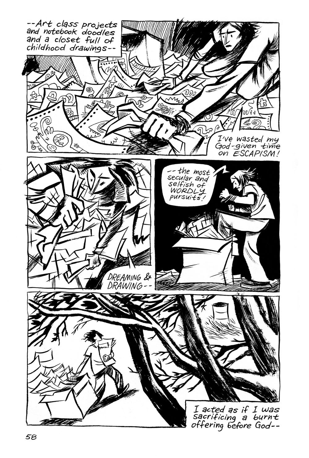 Blankets issue 1 - Page 56
