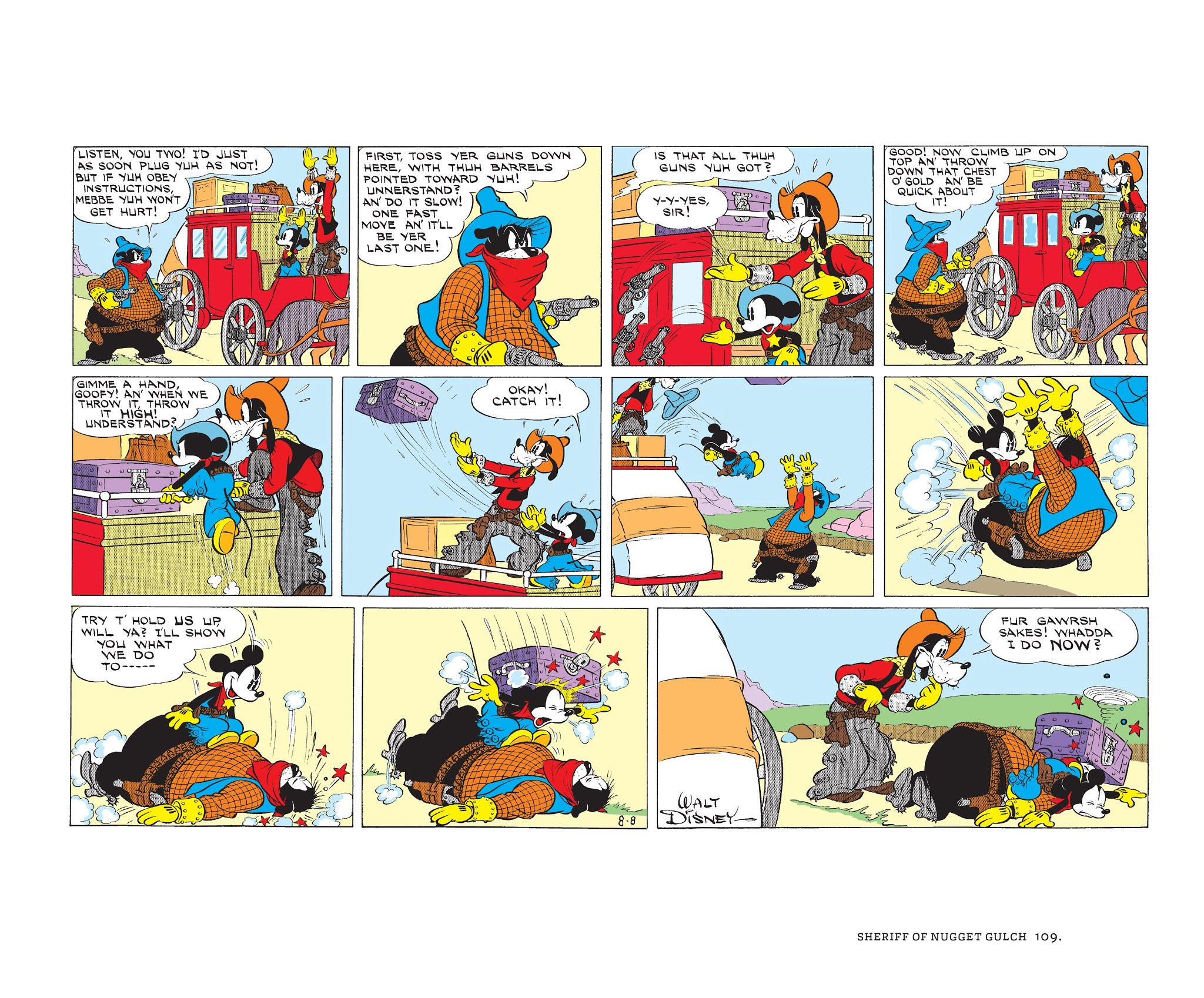 Read online Walt Disney's Mickey Mouse Color Sundays comic -  Issue # TPB 2 (Part 2) - 9