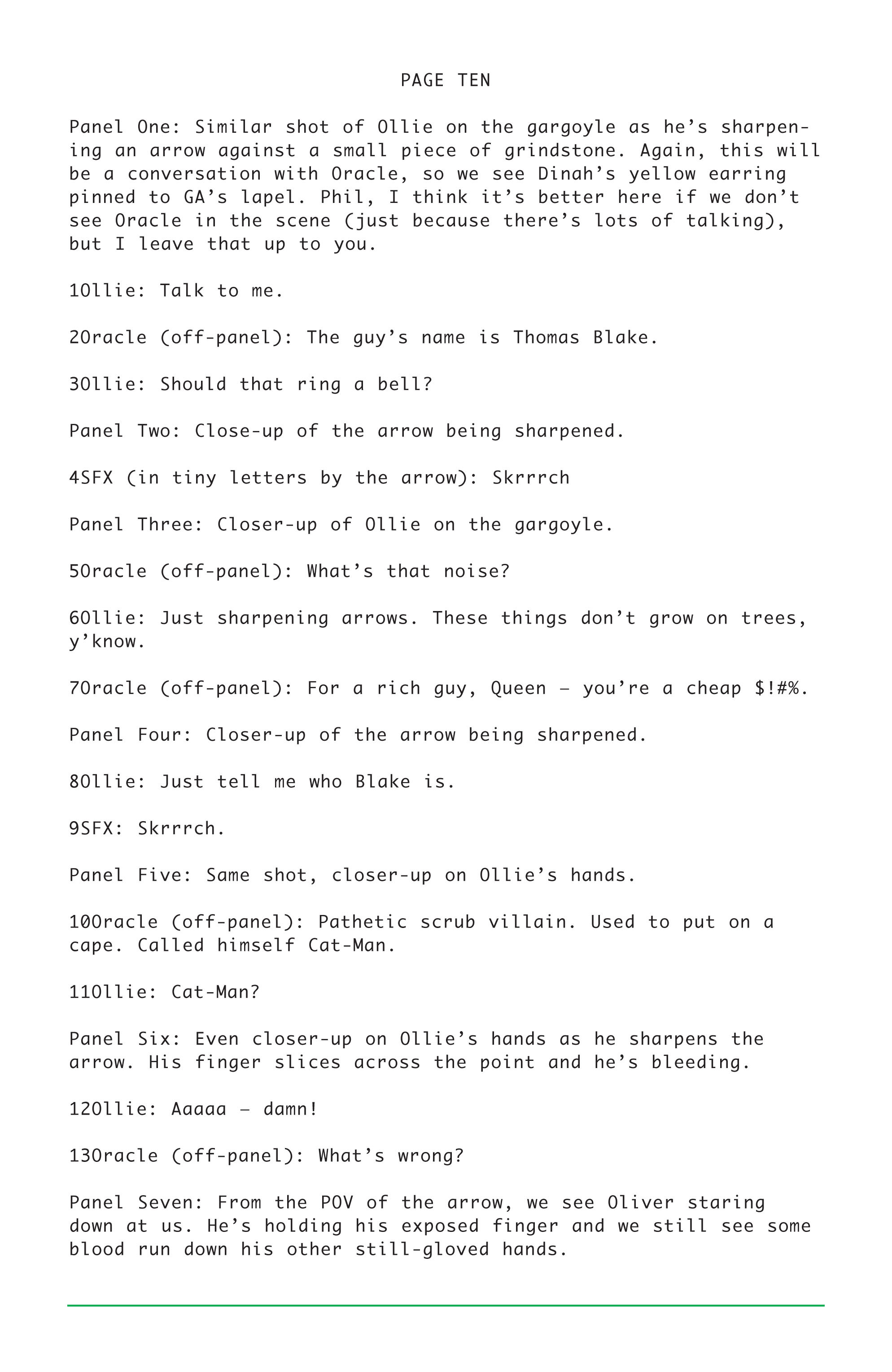 Read online Green Arrow: The Archer's Quest comic -  Issue # TPB - 160