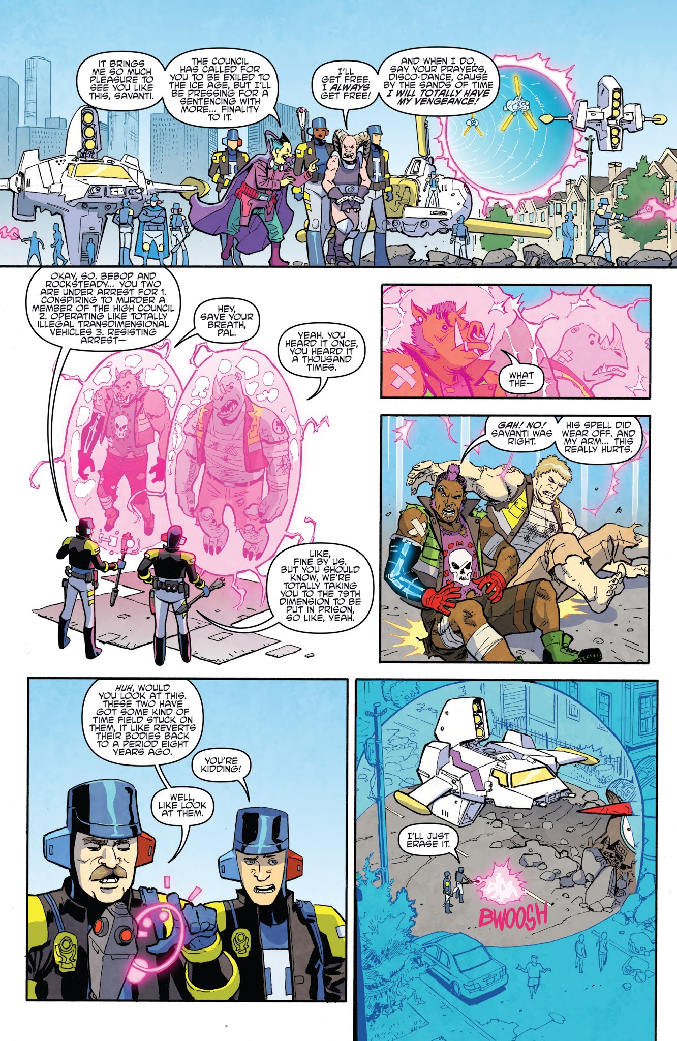 Read online Teenage Mutant Ninja Turtles: Bebop & Rocksteady Hit the Road comic -  Issue #3 - 20