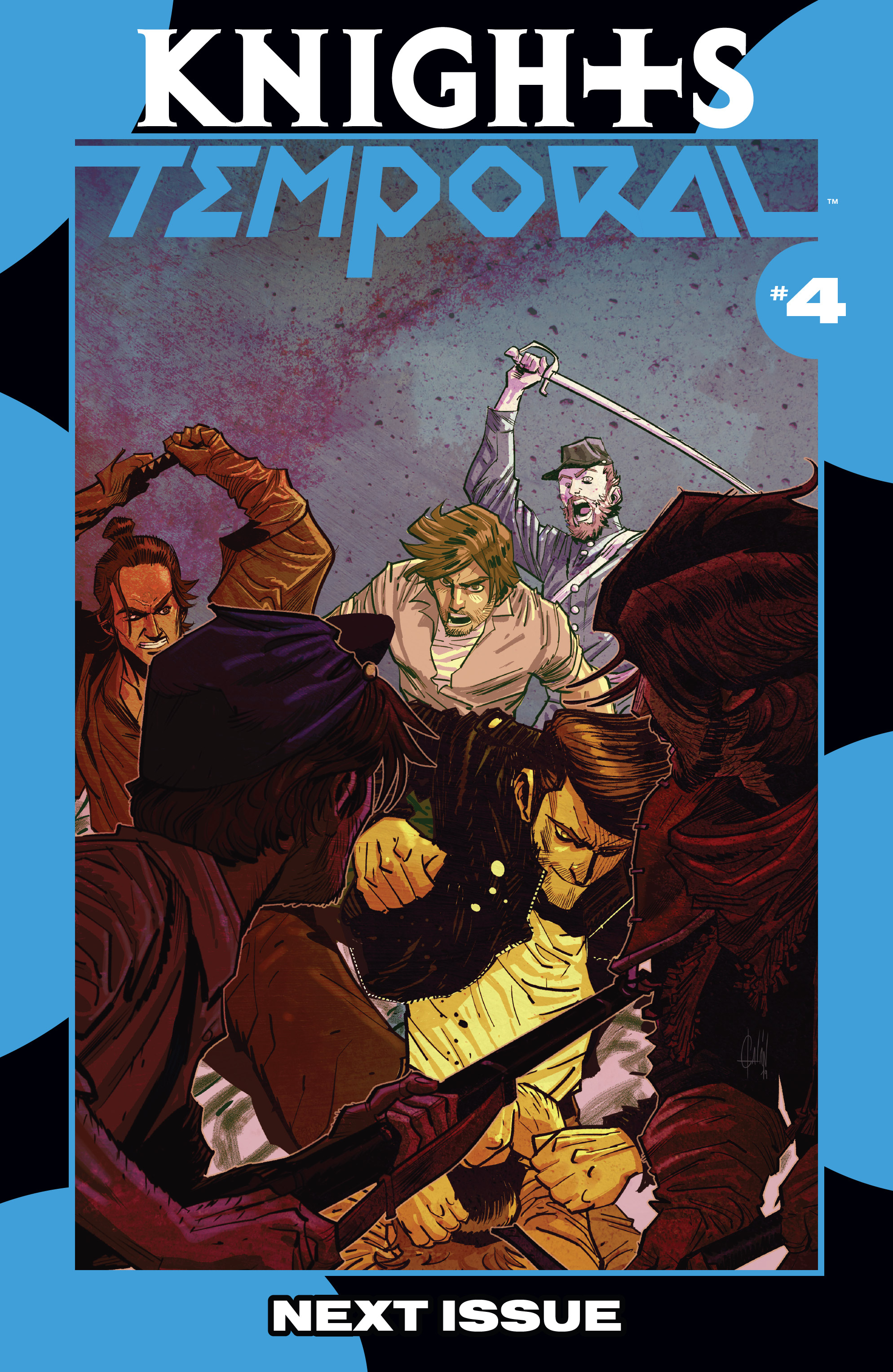 Read online Knights Temporal comic -  Issue #3 - 22
