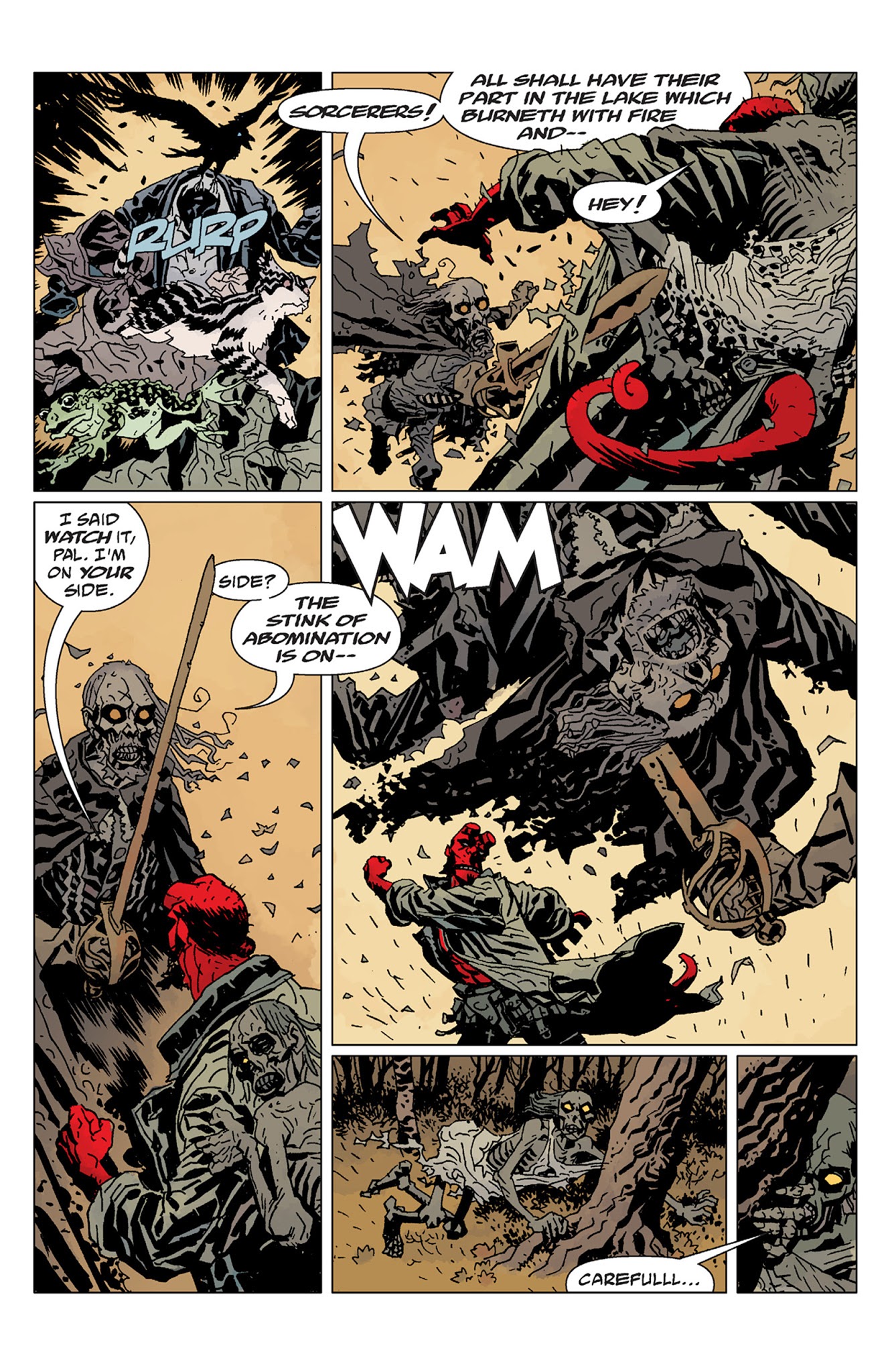 Read online Hellboy: Darkness Calls comic -  Issue # TPB - 40