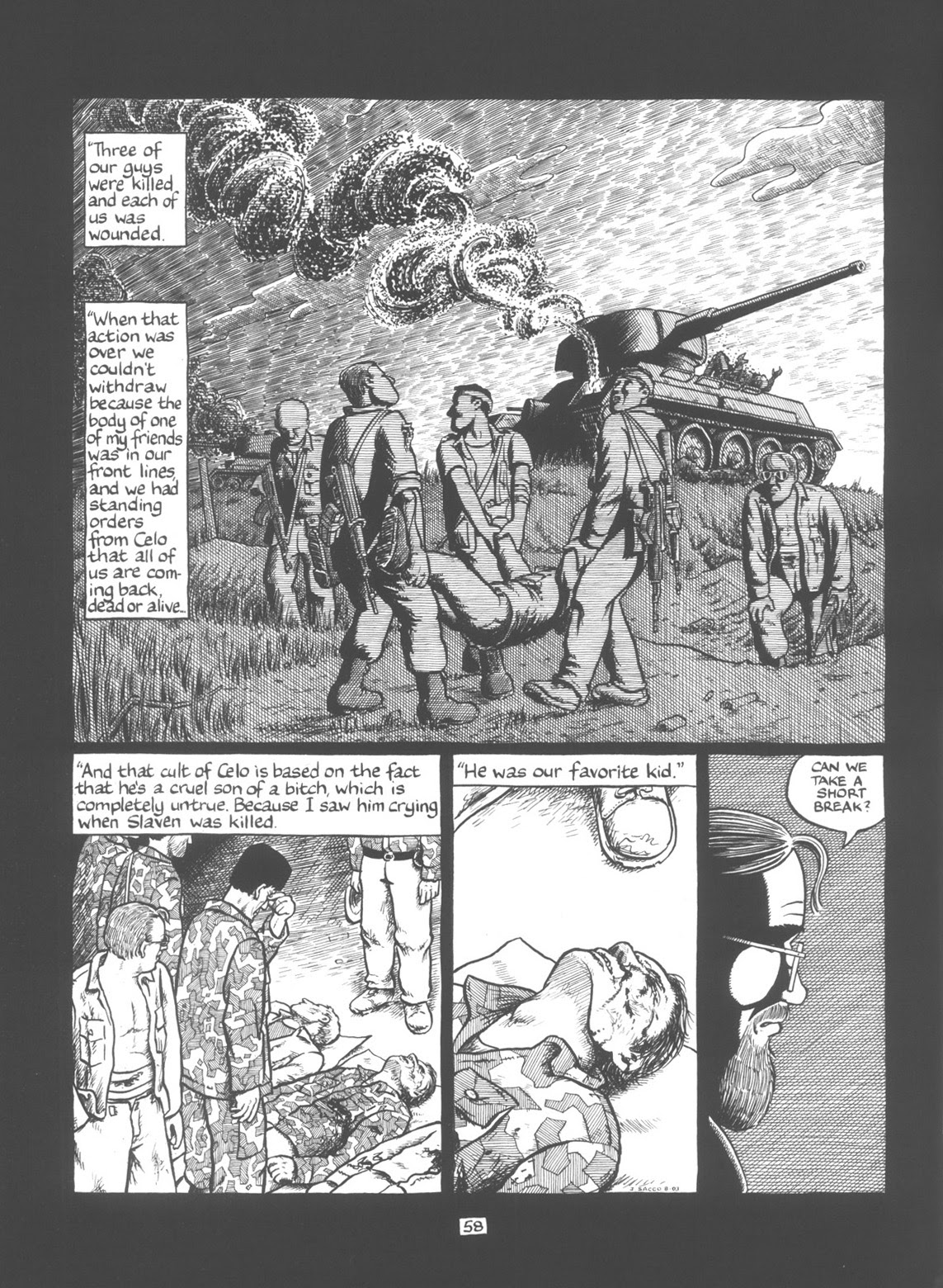 Read online The Fixer: A Story from Sarajevo comic -  Issue # TPB - 62