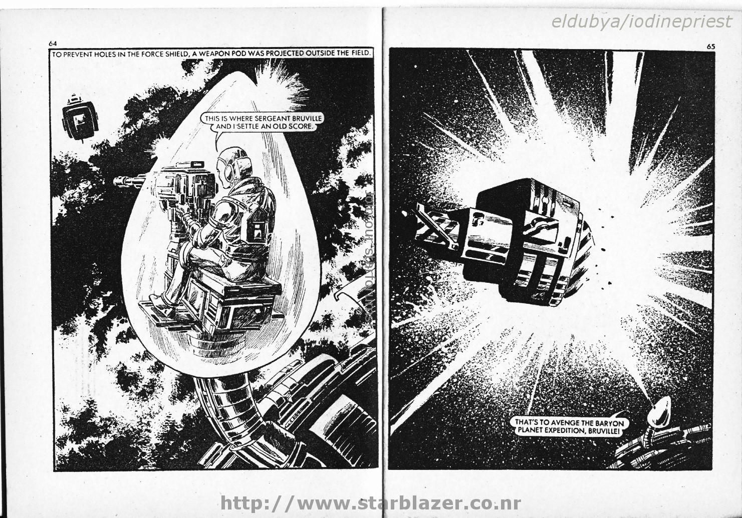 Read online Starblazer comic -  Issue #54 - 34