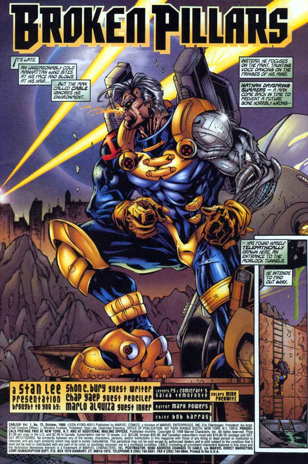 Read online Cable (1993) comic -  Issue #72 - 2