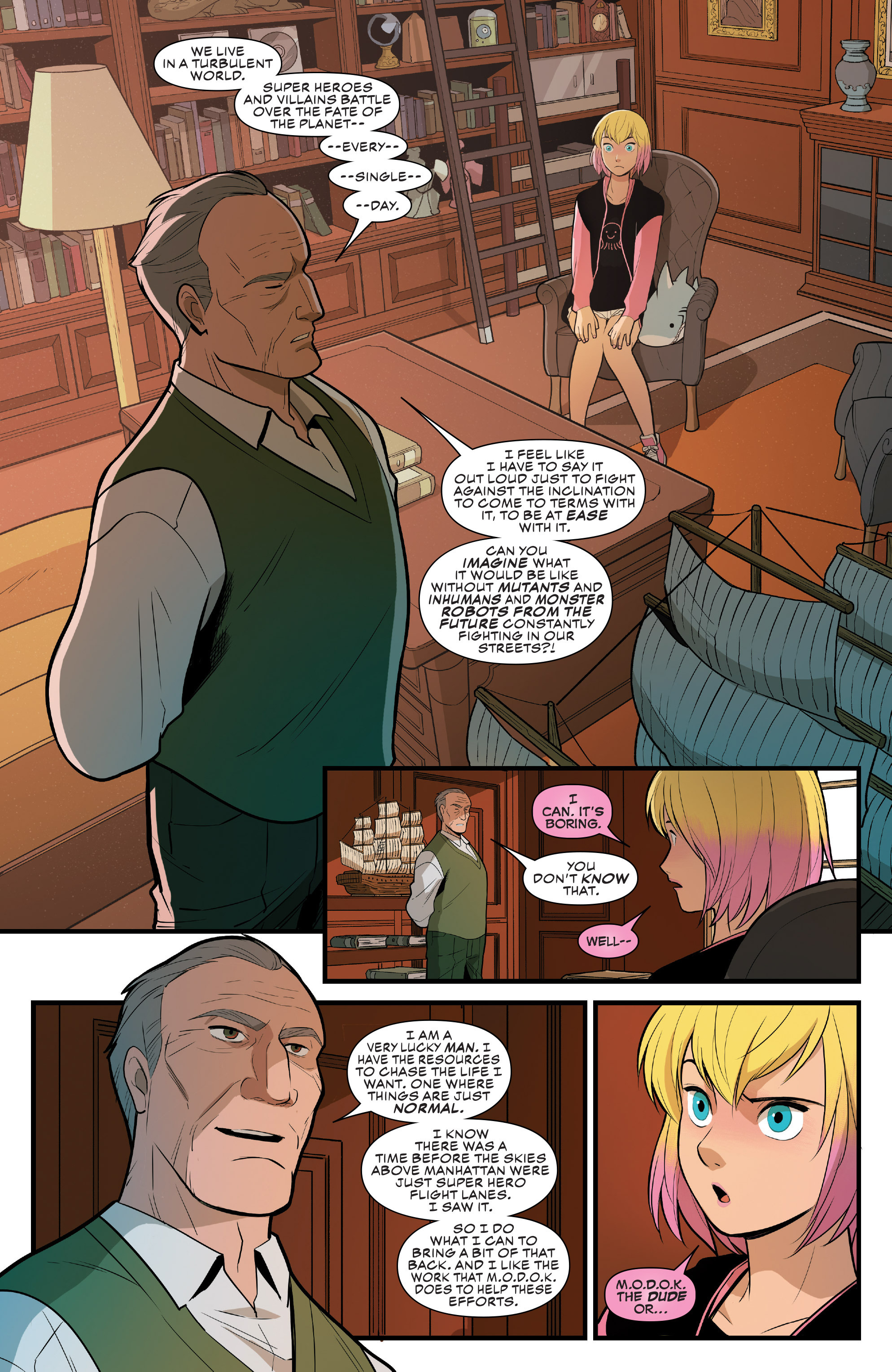 Read online The Unbelievable Gwenpool comic -  Issue #7 - 14