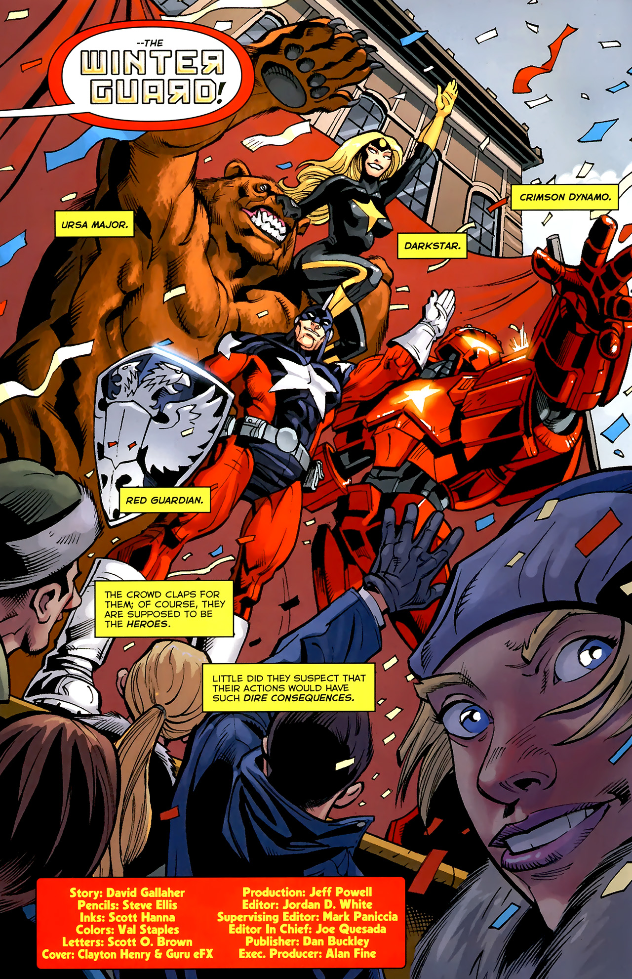 Read online Darkstar & The Winter Guard comic -  Issue #1 - 3