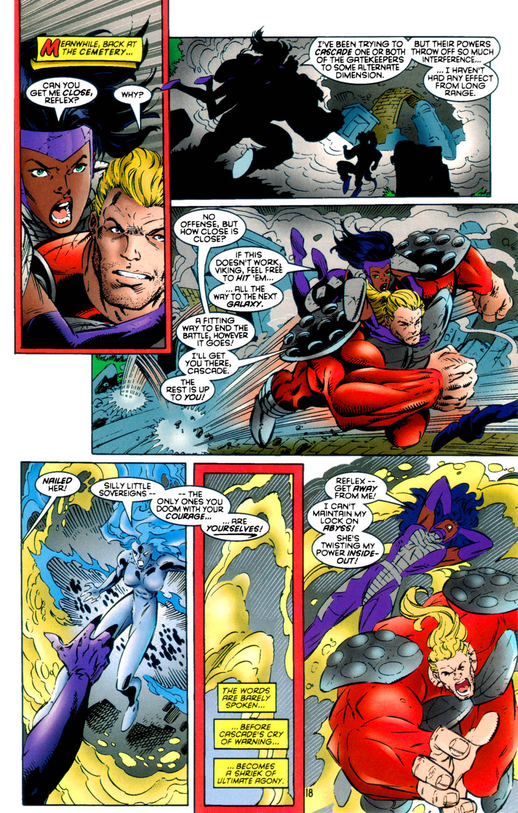 Read online Sovereign Seven comic -  Issue #30 - 18