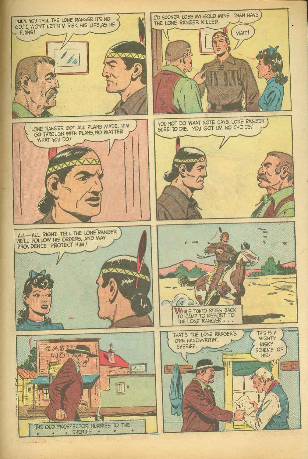 Read online The Lone Ranger (1948) comic -  Issue #4 - 45