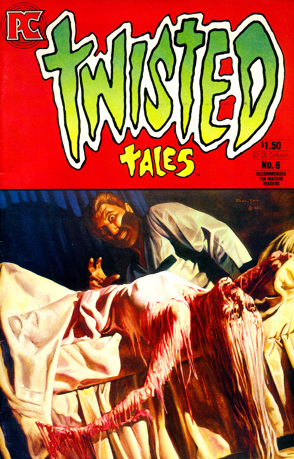 Read online Twisted Tales (1982) comic -  Issue #6 - 1