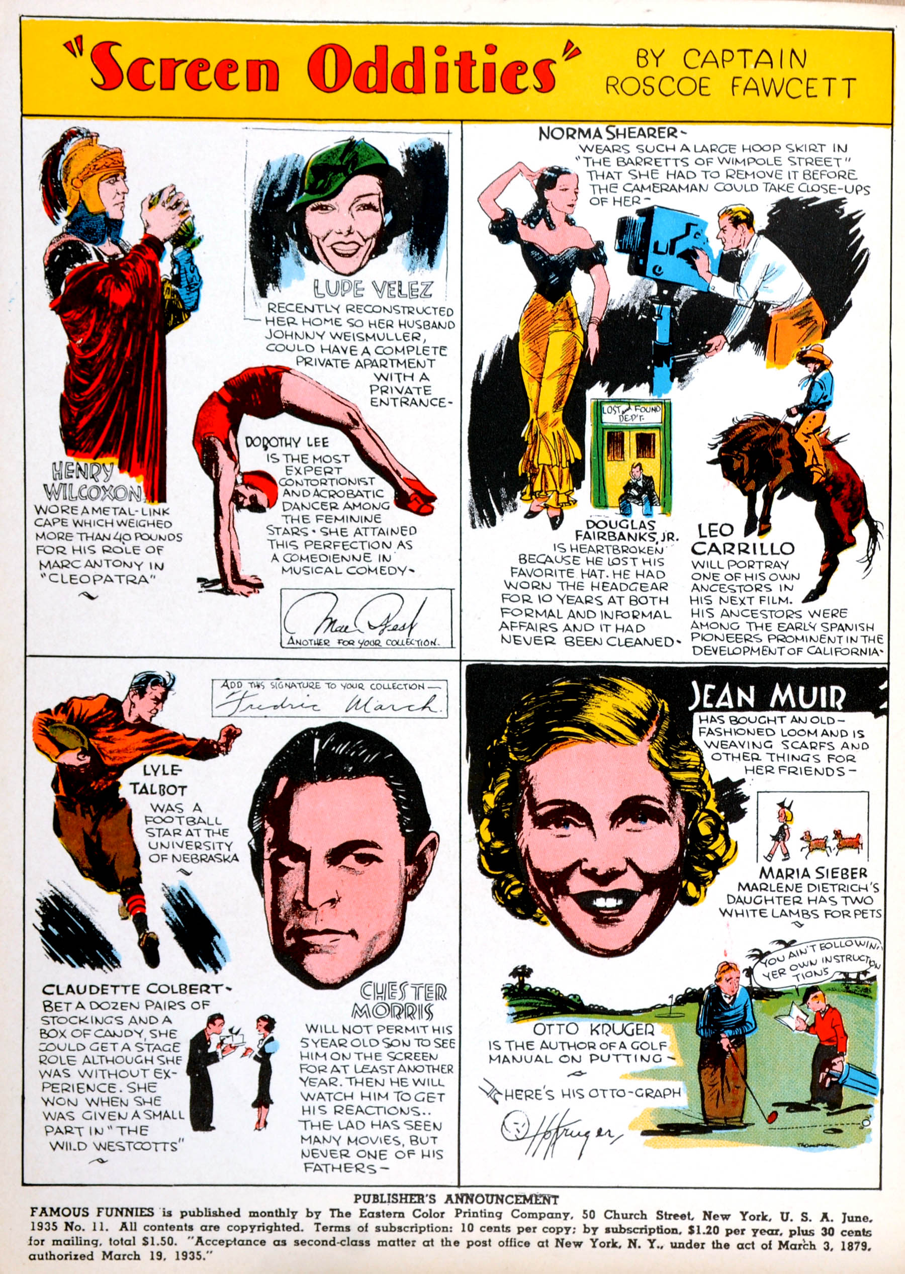 Read online Famous Funnies comic -  Issue #11 - 2