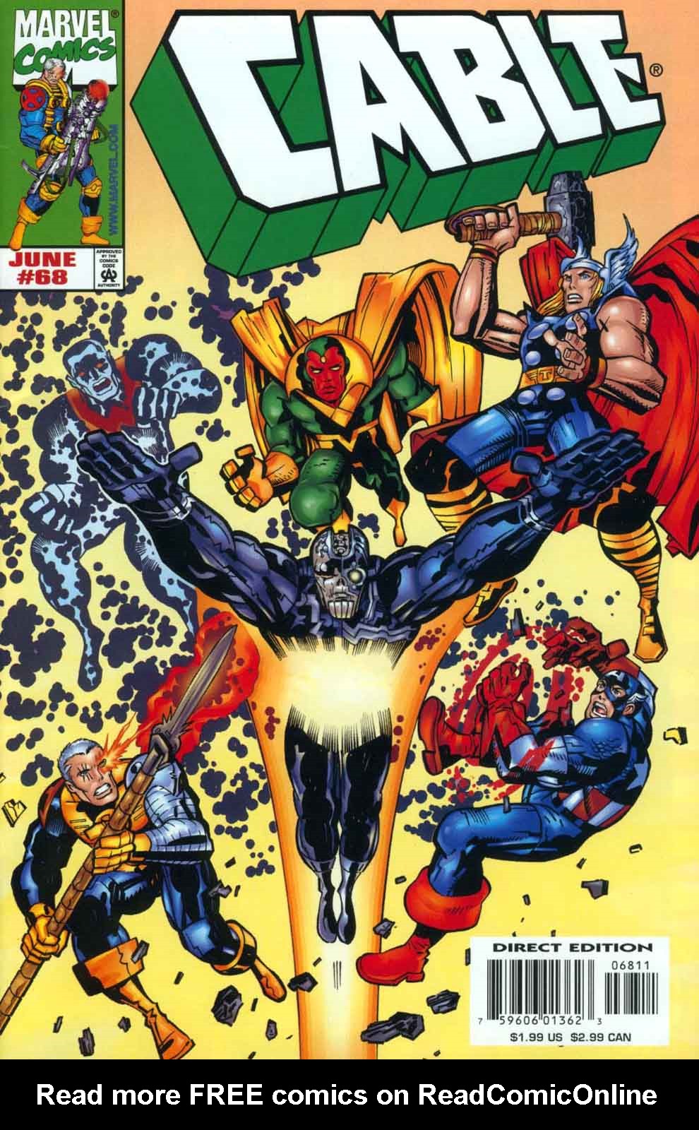 Read online Cable (1993) comic -  Issue #68 - 1