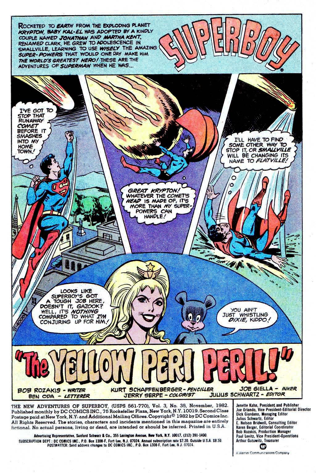 Read online The New Adventures of Superboy comic -  Issue #35 - 3