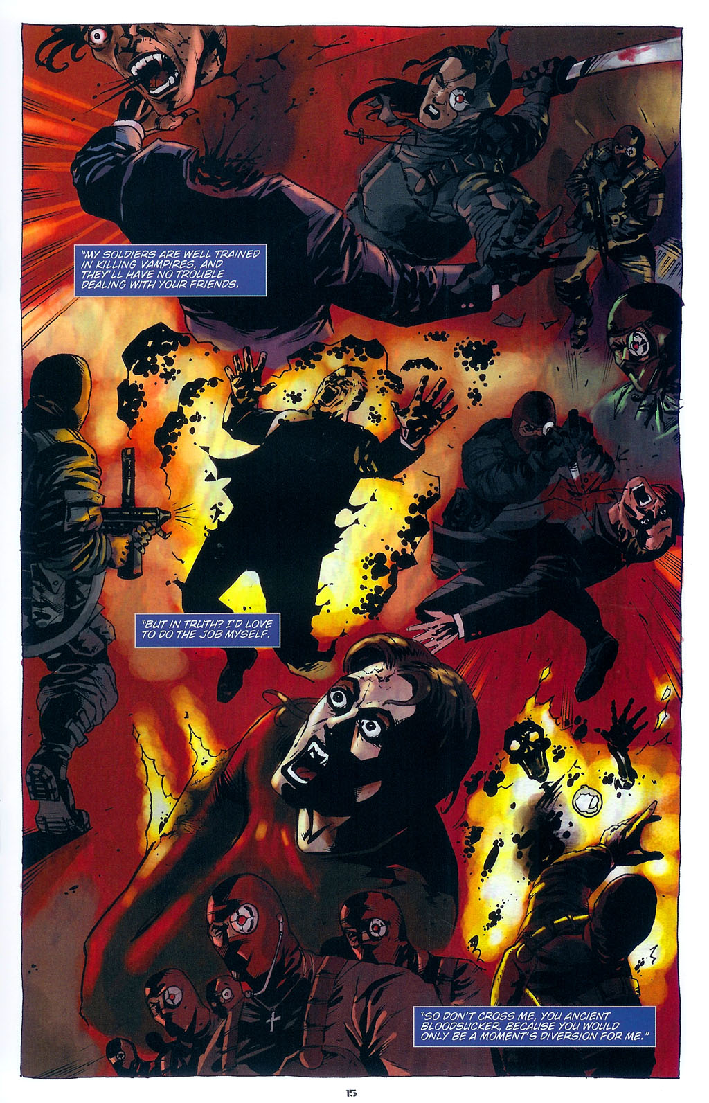 Read online CVO: Covert Vampiric Operations - Rogue State comic -  Issue #3 - 17