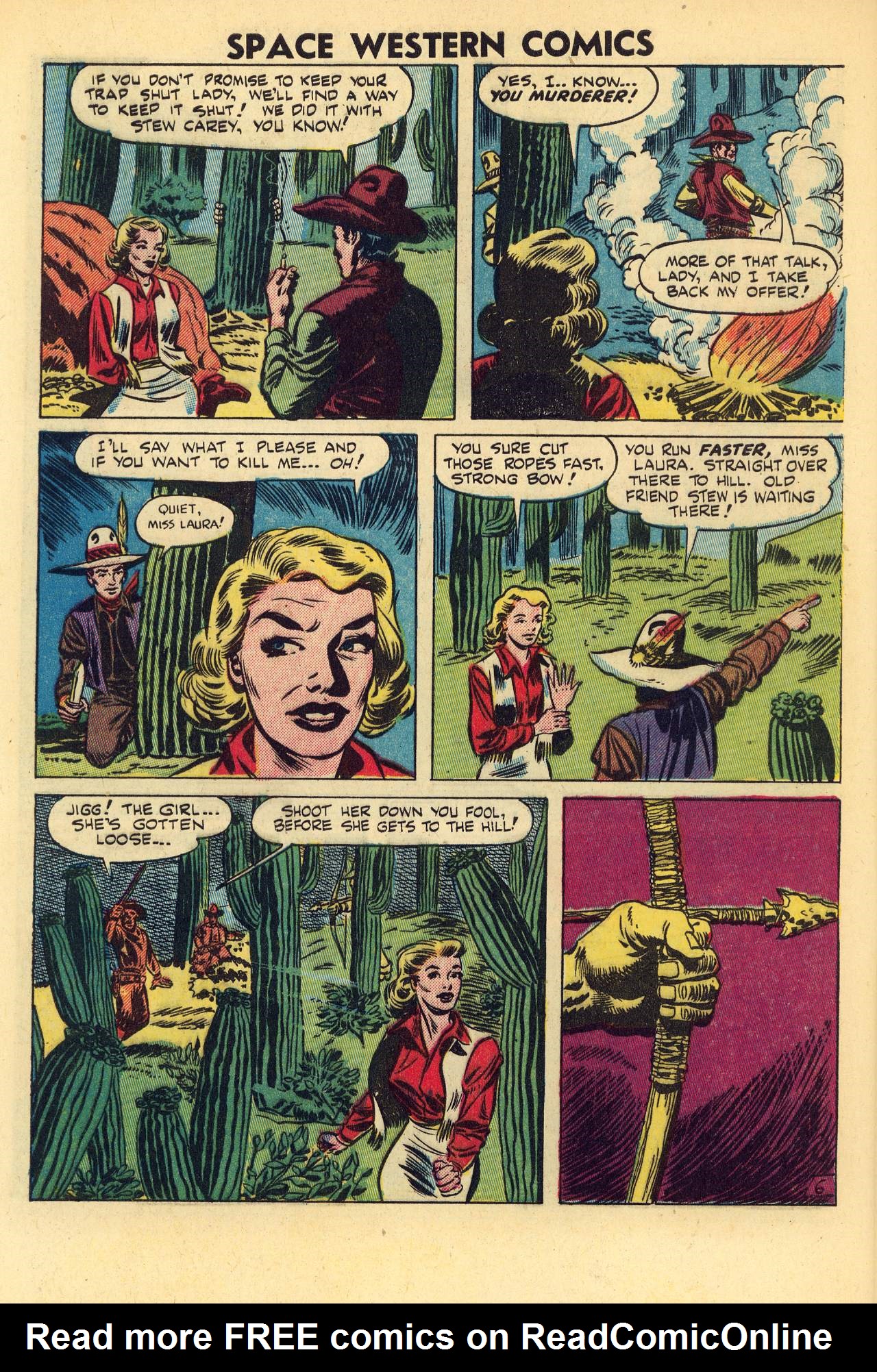 Read online Space Western Comics comic -  Issue #40 - 32