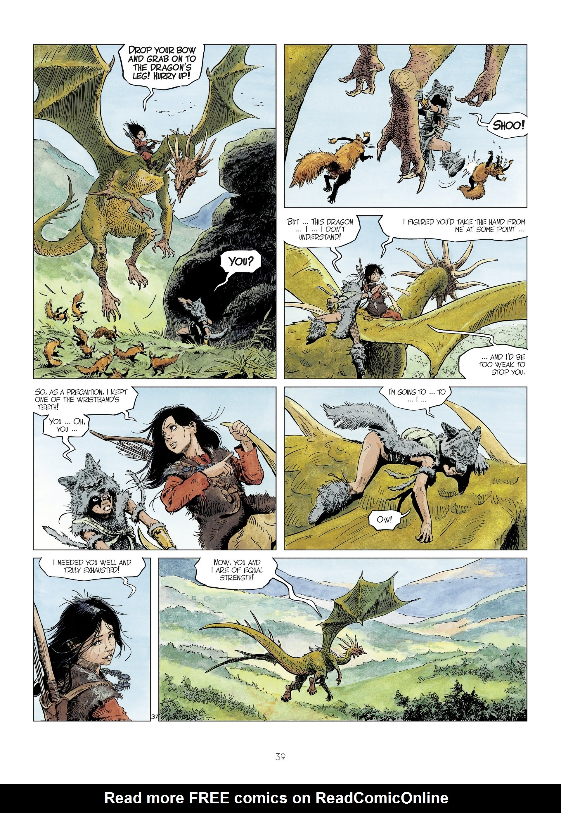 Read online The World of Thorgal: Wolfcub comic -  Issue #3 - 41
