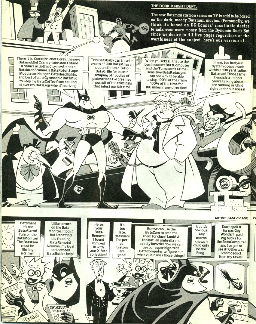 Read online Mad Batman Spectacular comic -  Issue # Full - 33