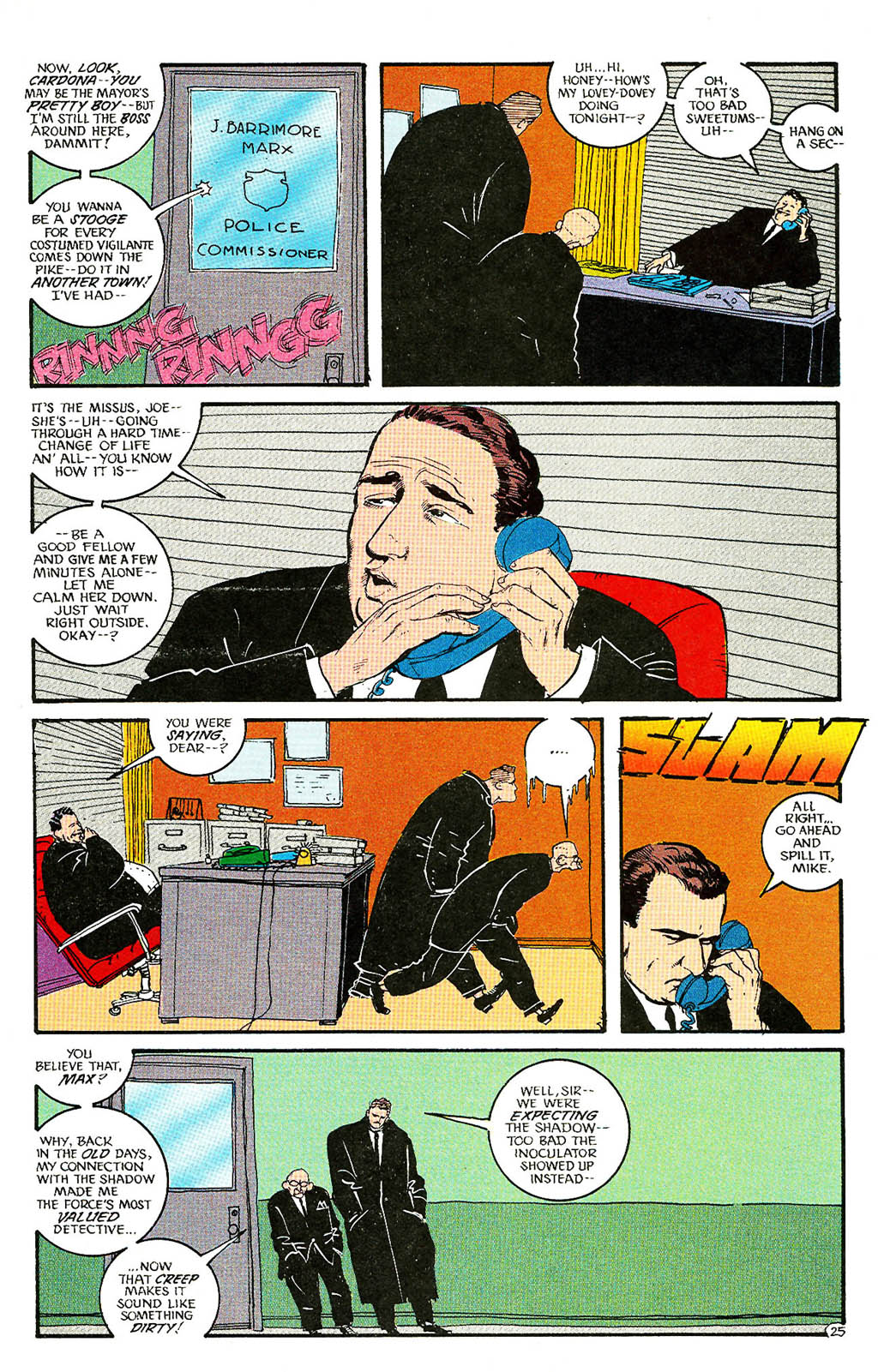 Read online The Shadow (1987) comic -  Issue #16 - 27