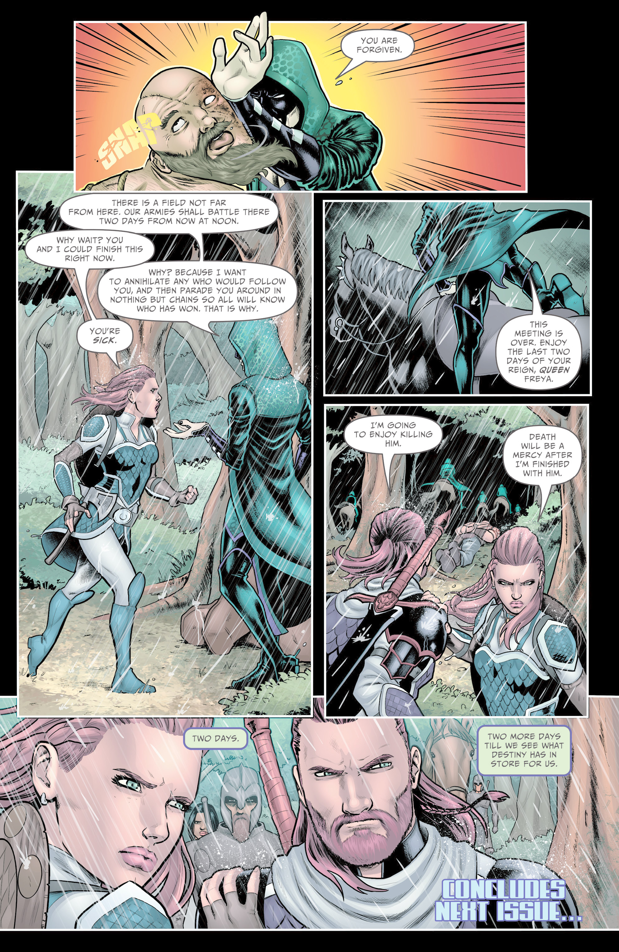 Read online Dragonsblood comic -  Issue #3 - 22