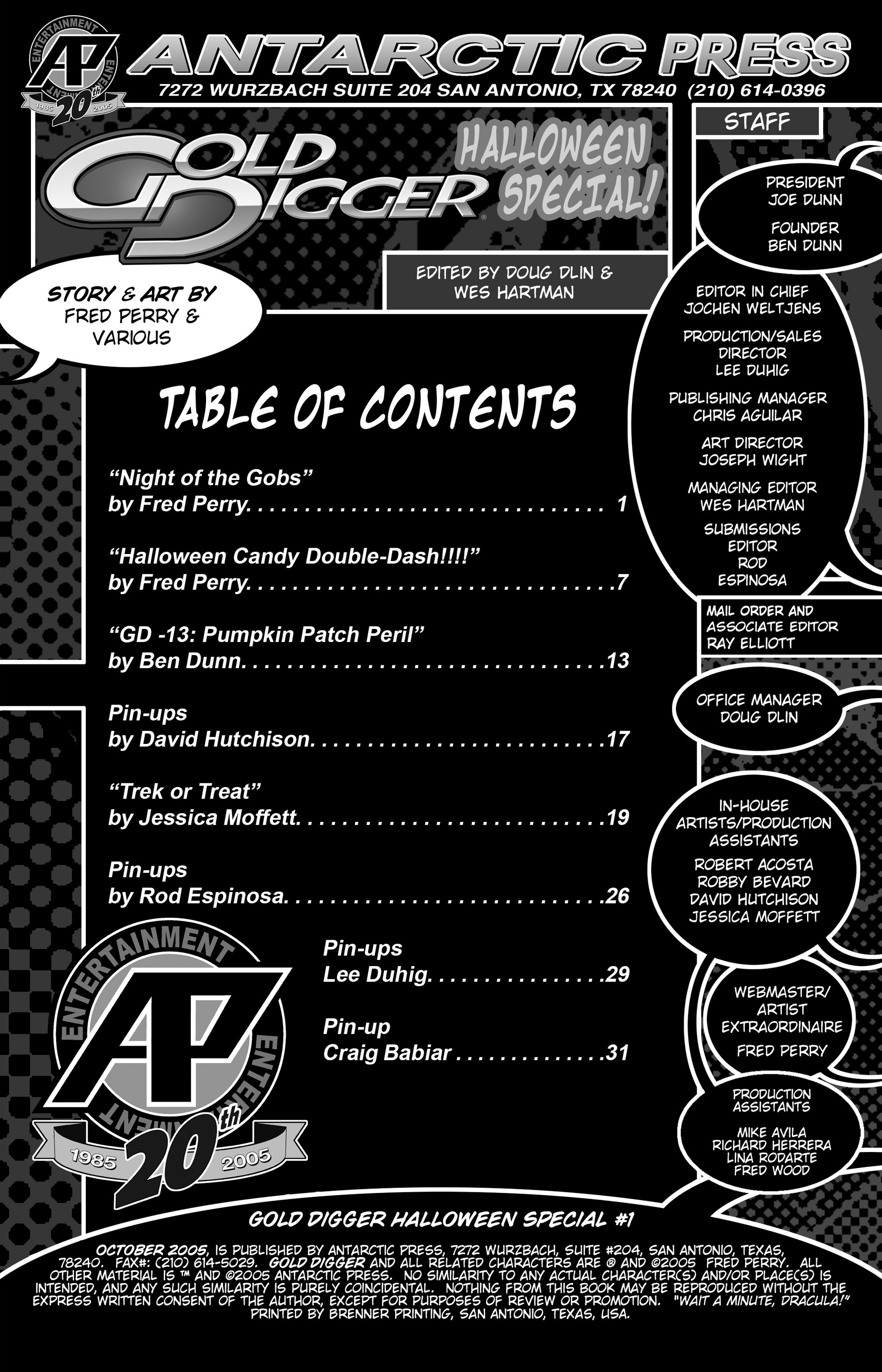 Read online Gold Digger Halloween Special comic -  Issue #1 - 2