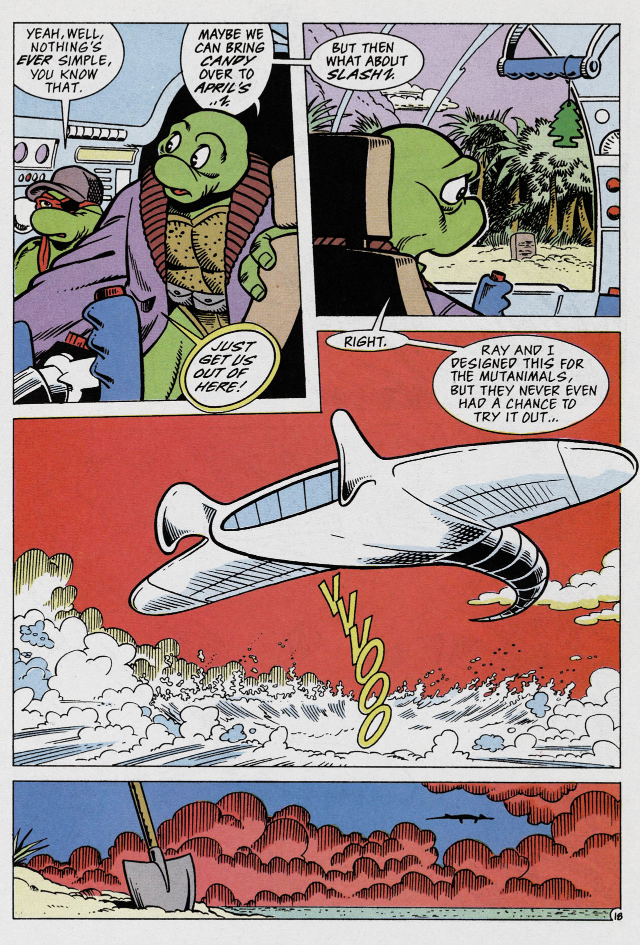Read online Teenage Mutant Ninja Turtles Adventures (1989) comic -  Issue #55 - 21