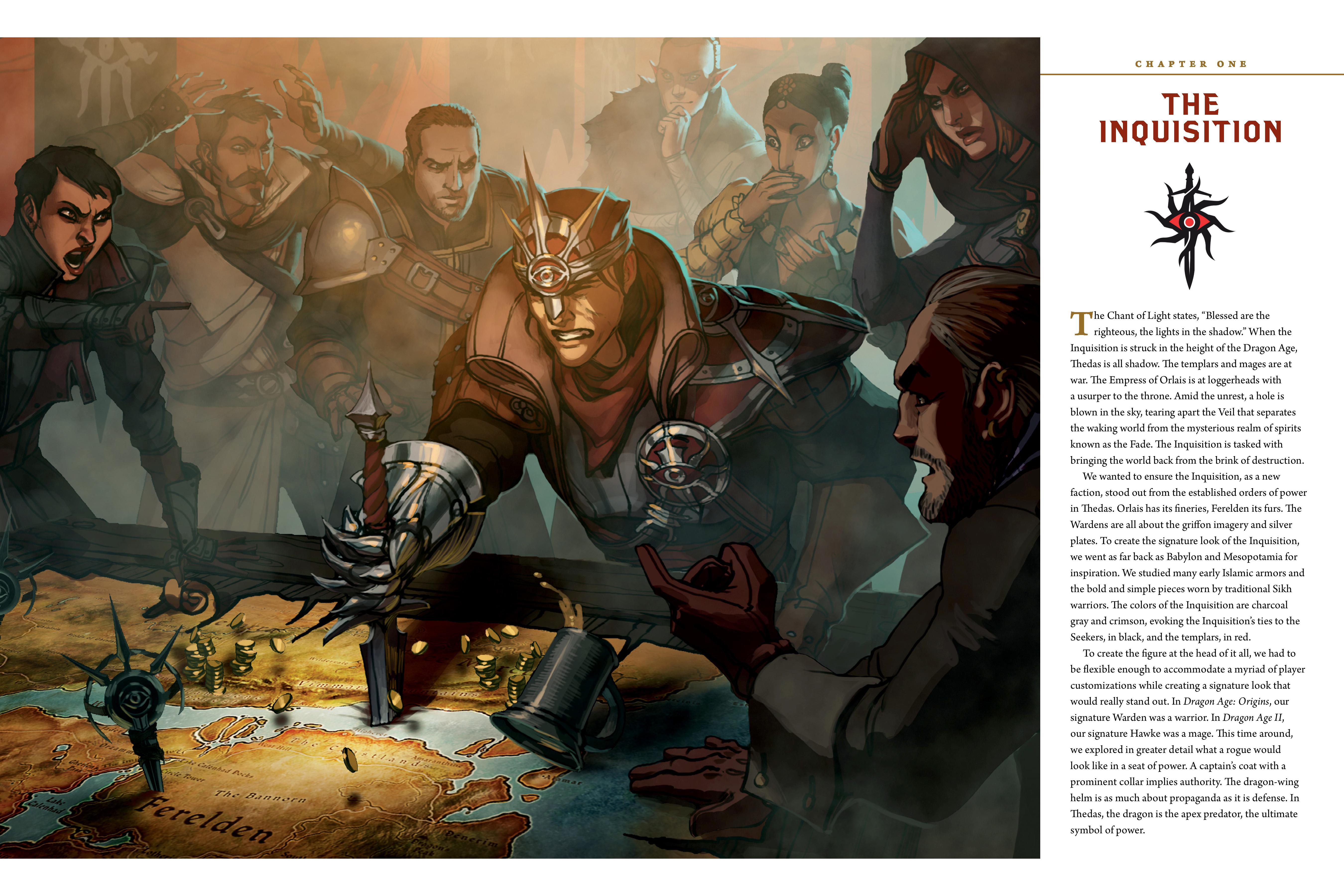 Read online The Art of Dragon Age: Inquisition comic -  Issue # TPB (Part 1) - 10