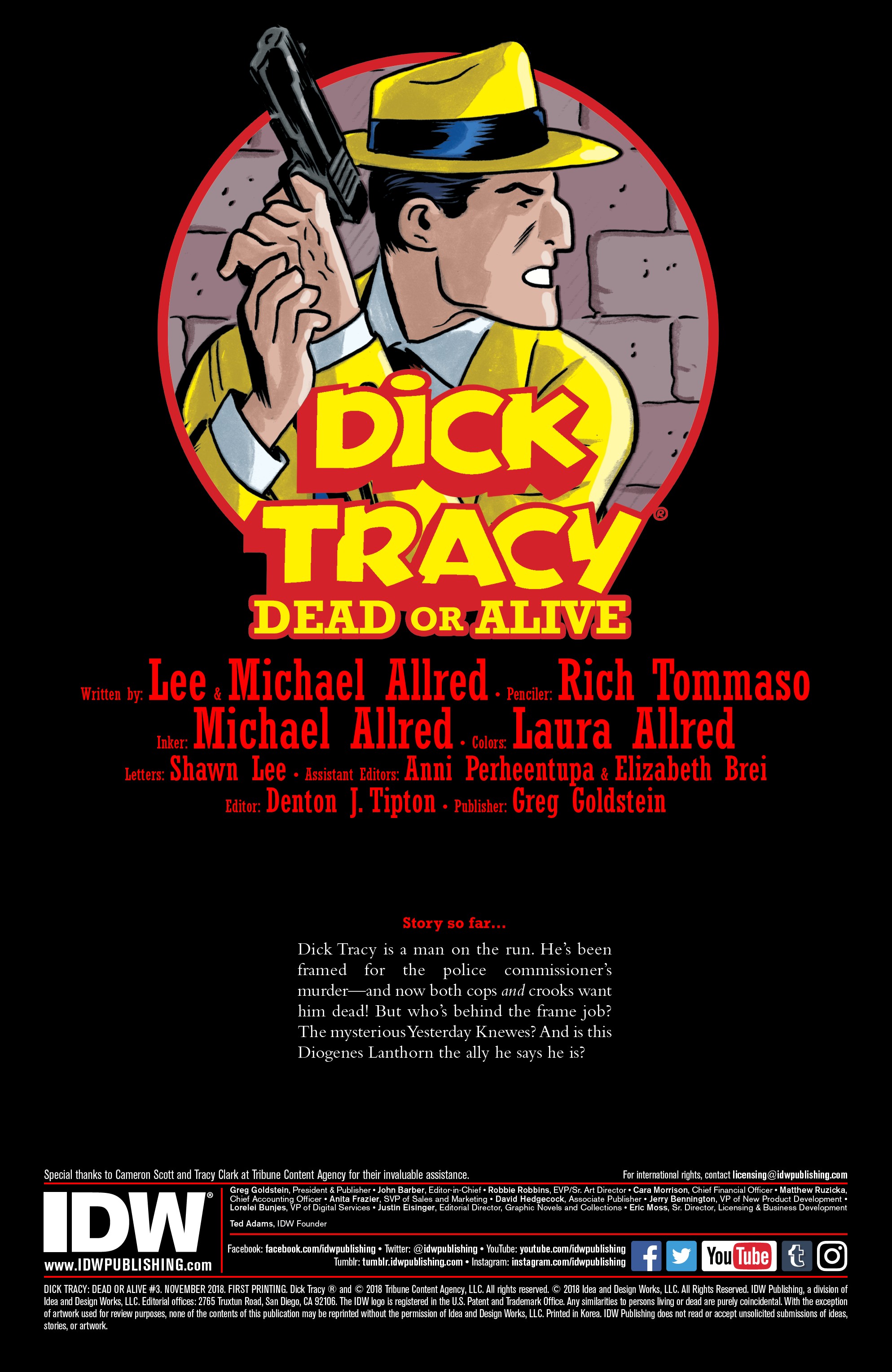 Read online Dick Tracy: Dead Or Alive comic -  Issue #3 - 2