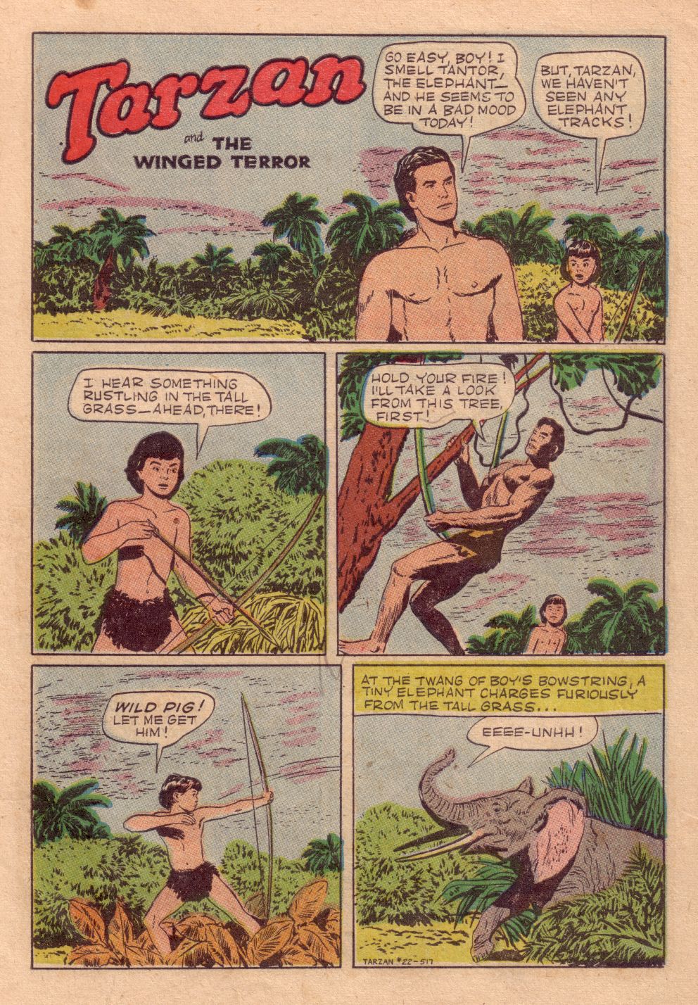 Read online Tarzan (1948) comic -  Issue #22 - 3